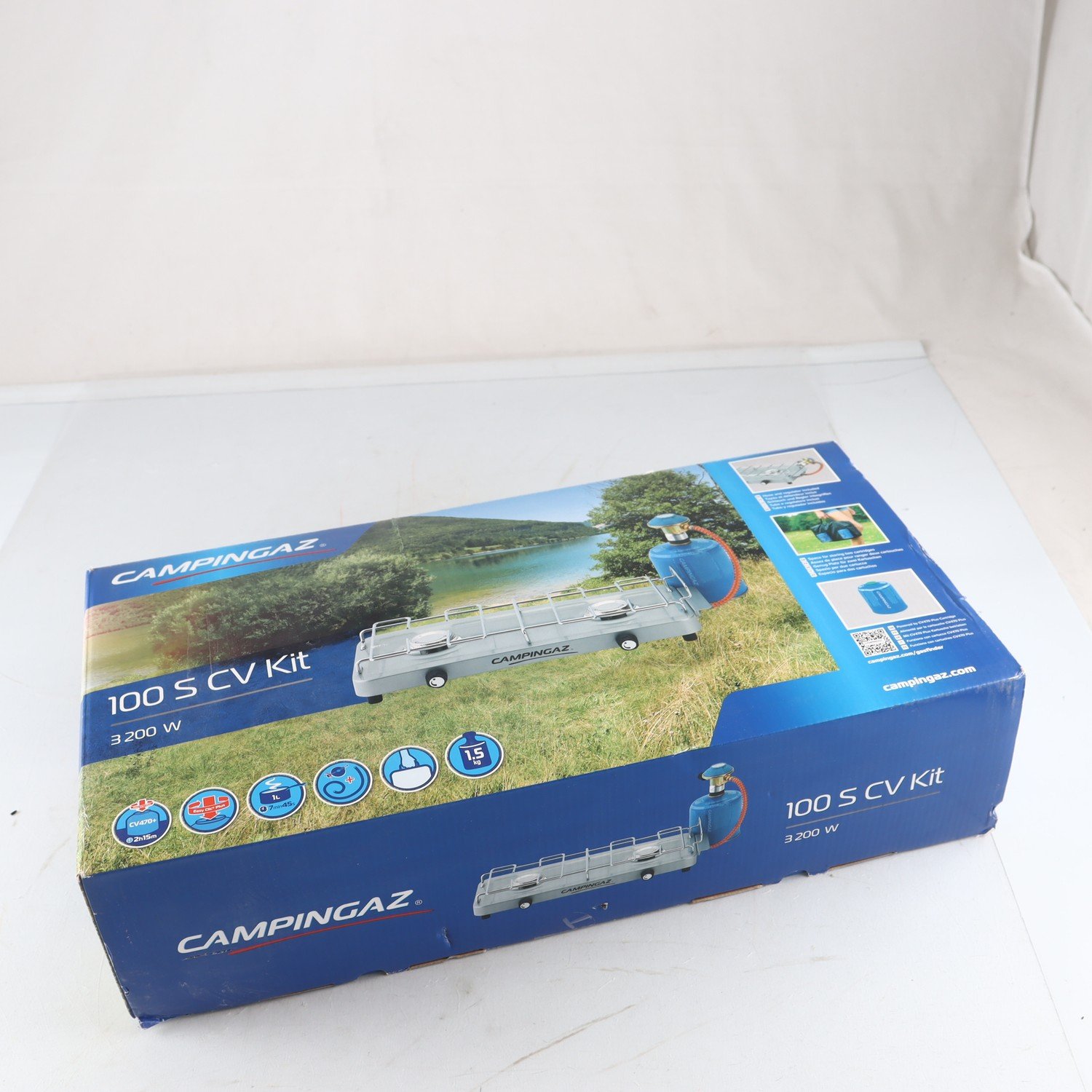Gasolspis, Camping, Campingaz, 100S CV Kit. Samfraktas ej.