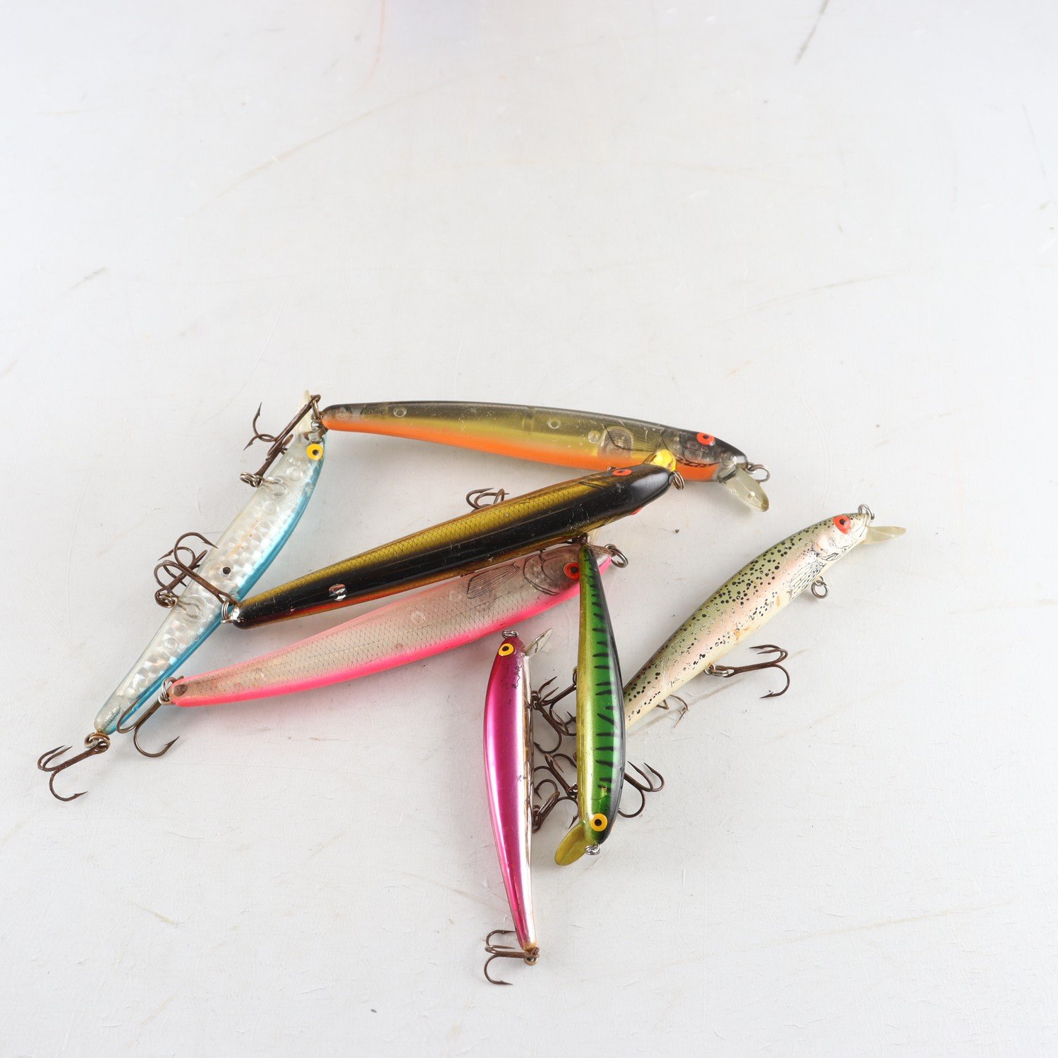 Fiskedrag, Bomber, blandat.
