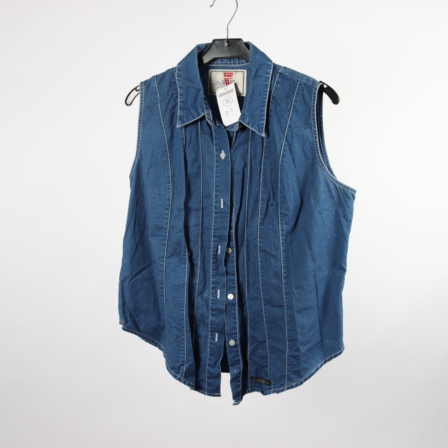 Linne, Levis, blå, stl. L