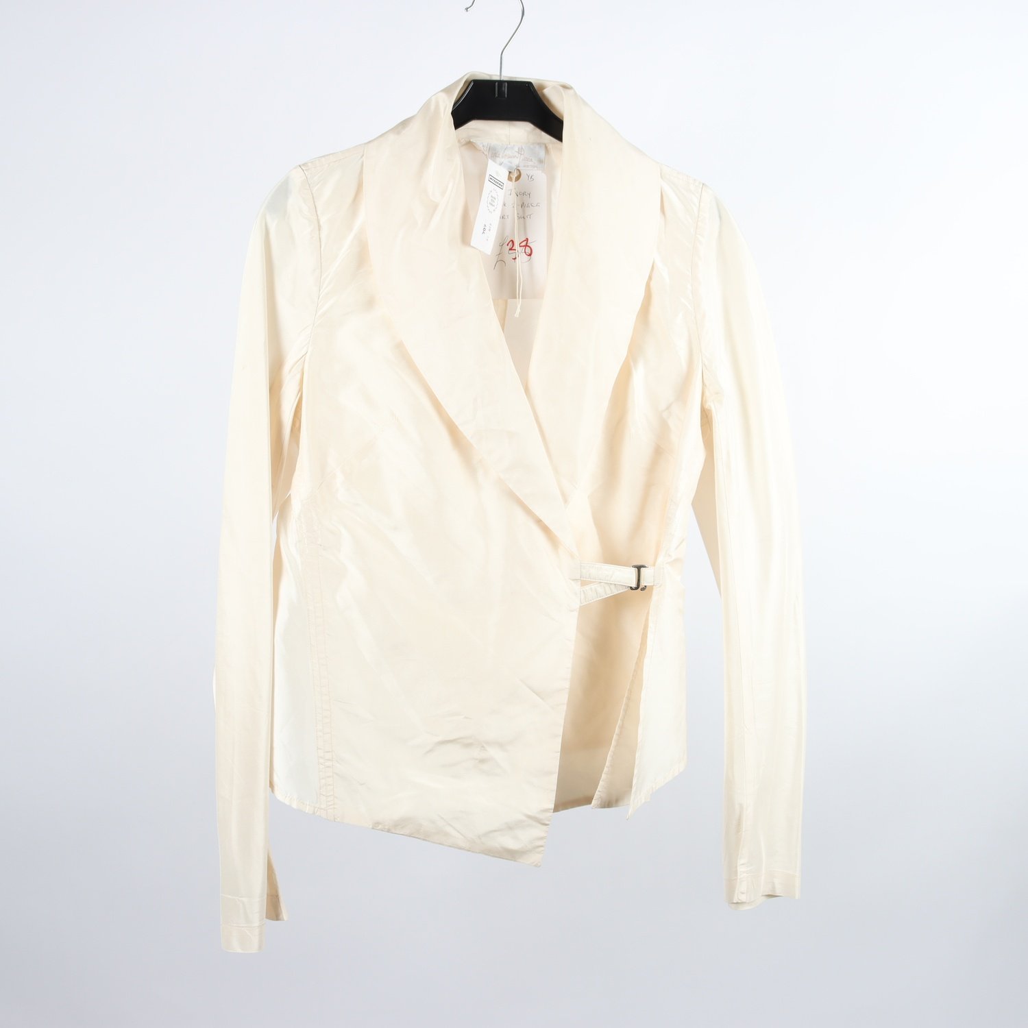 Blus, Marie, champagne, silke, stl. ca. S