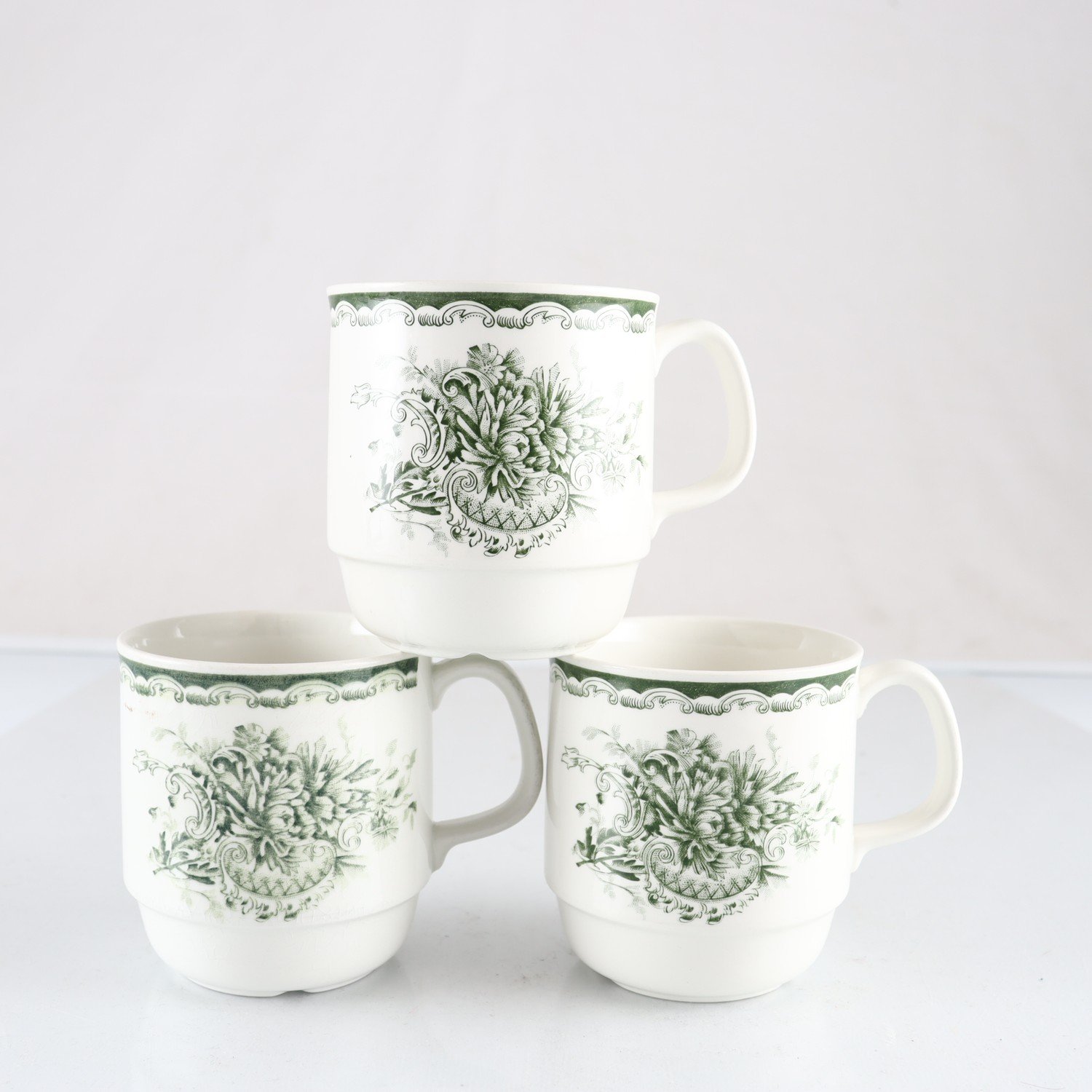 Kaffemugg, Grön Anna, Rörstrand, 3 st