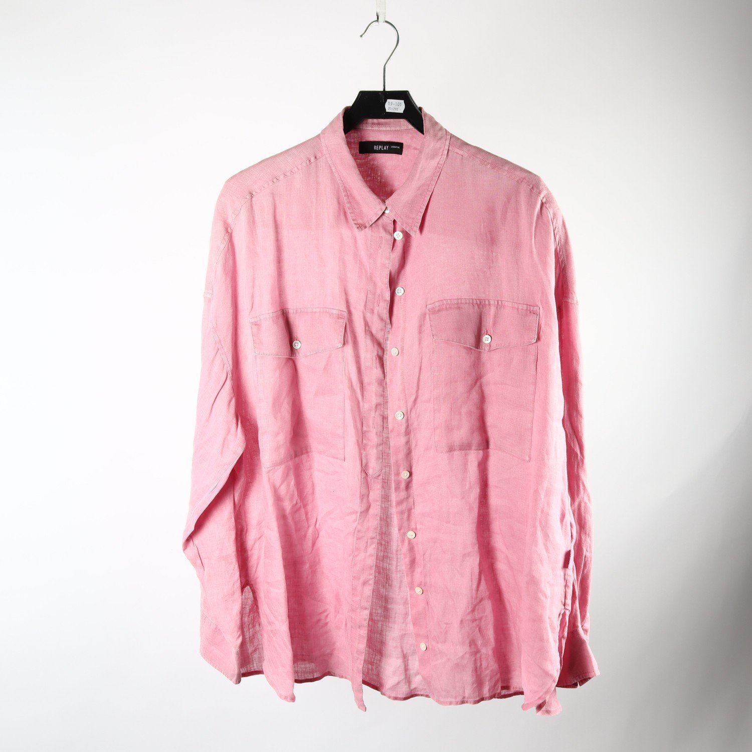 Skjorta, Replay, 100% lin, stl. XL