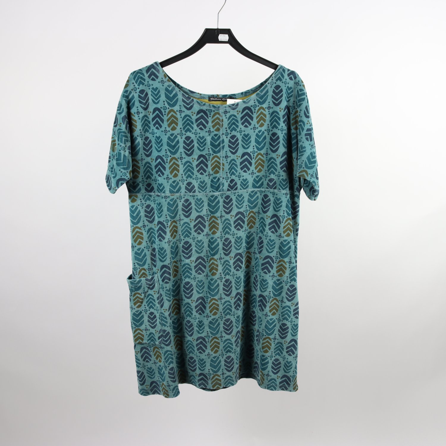 Klänning, Gudrun Sjödén, turkos, blå, frotté, stl. M