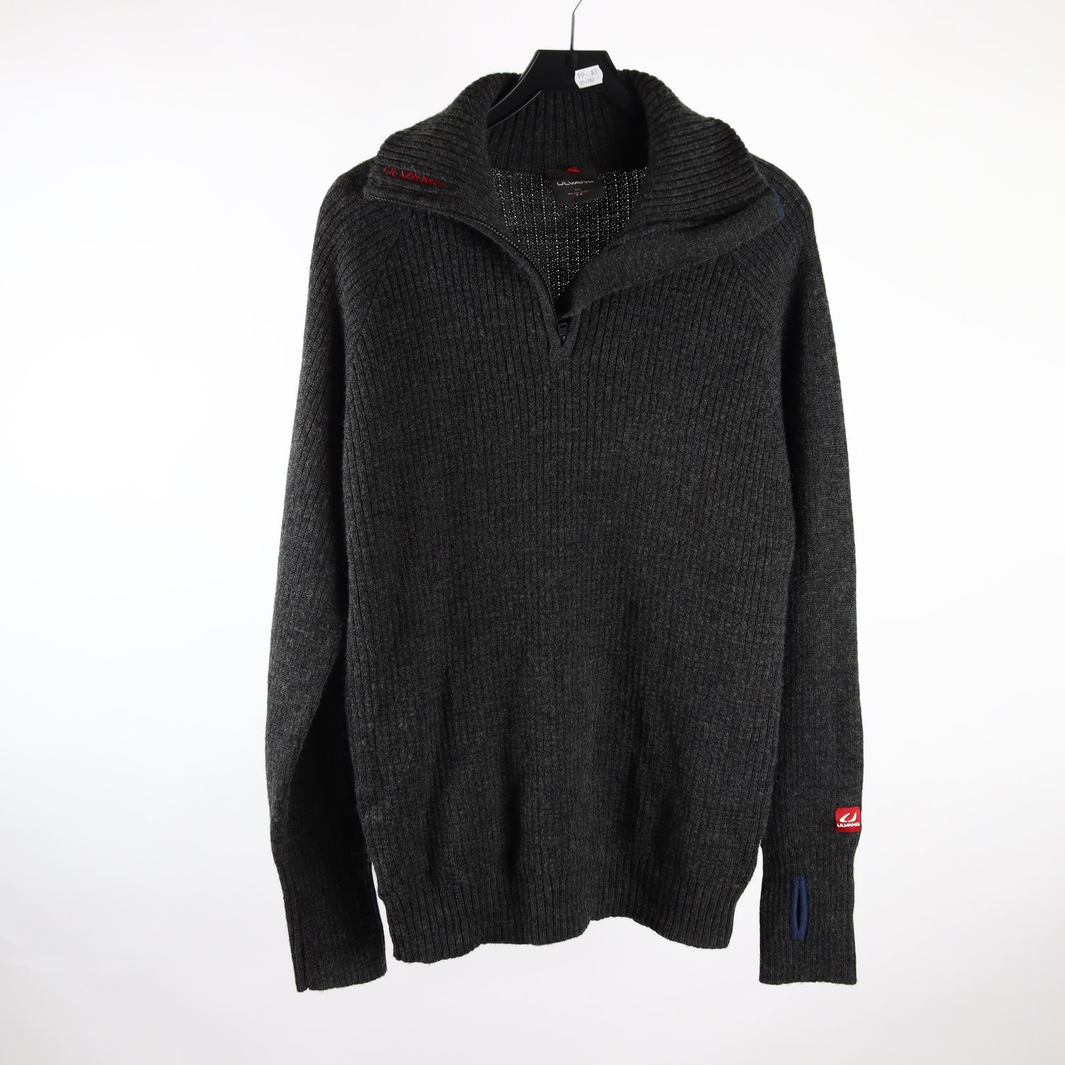 Stickad tröja, Ulvang, 100% ull, stl. XL