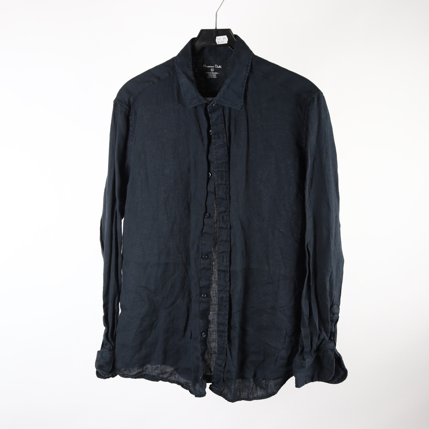 Skjorta, massimo Dutti, 100% lin, stl. XL