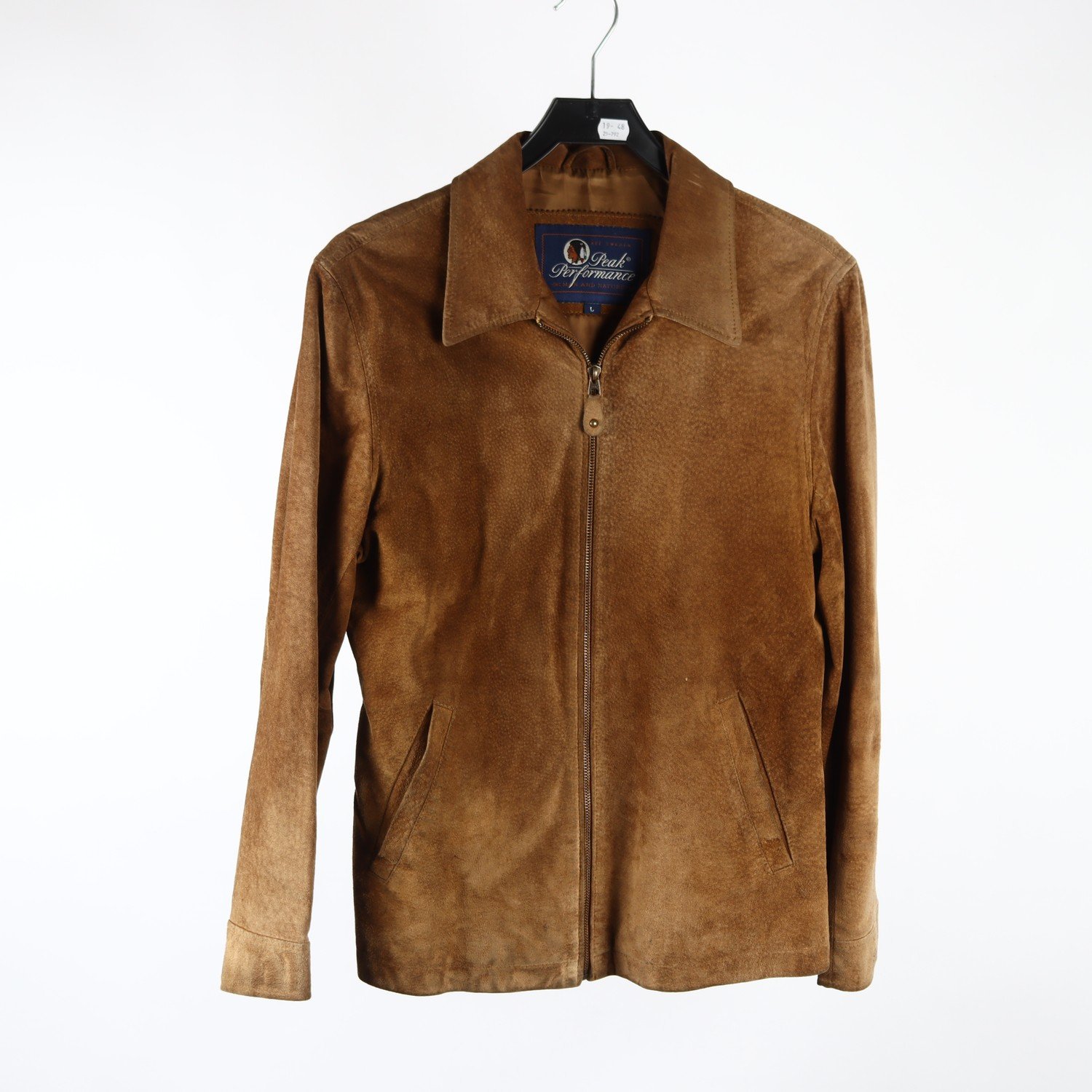 Mockajacka, Peak Performance, vintage, 100% läder, stl. L