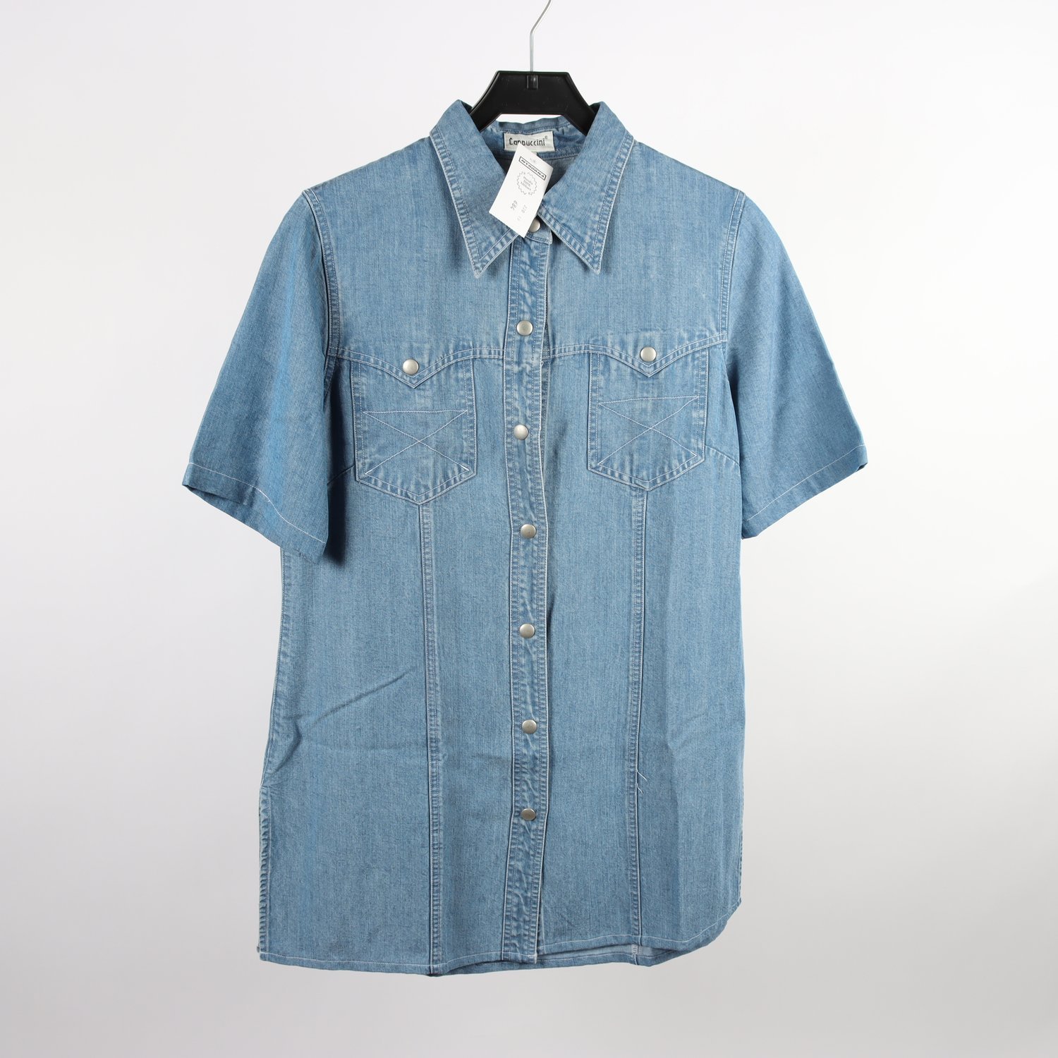 Jeansskjorta, Cappucini, blå, stl. 38