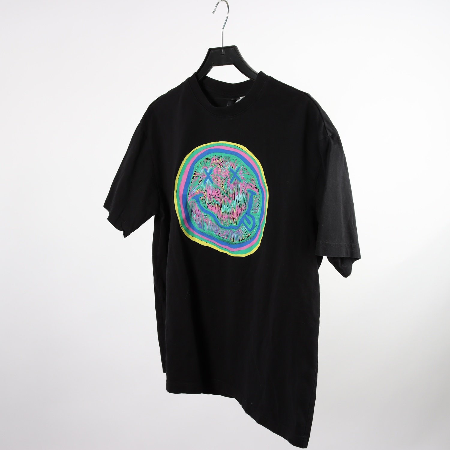T-shirt, H&M, Nirvana, svart, stl. M