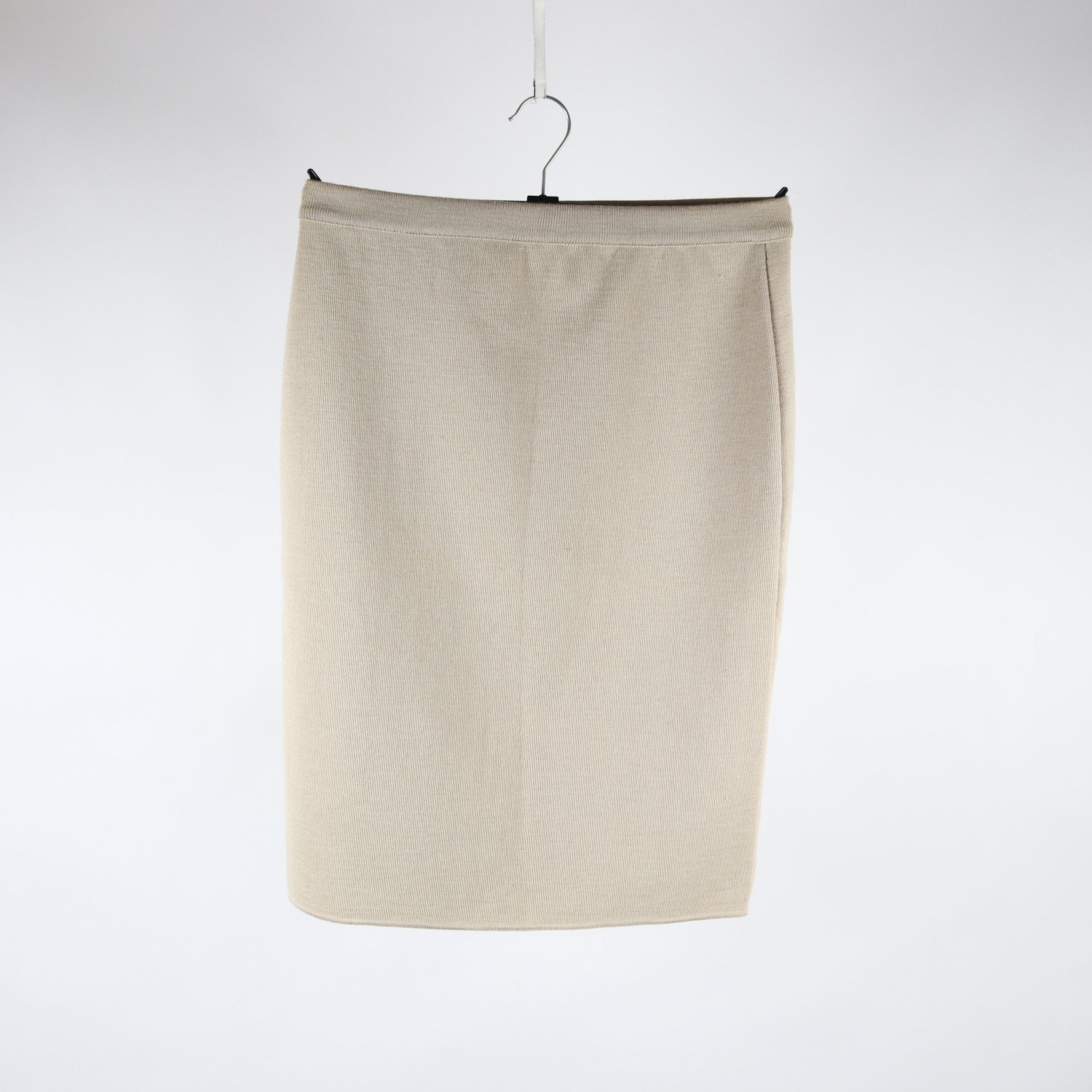 Kjol, Busnel, beige, ull, stl. 38