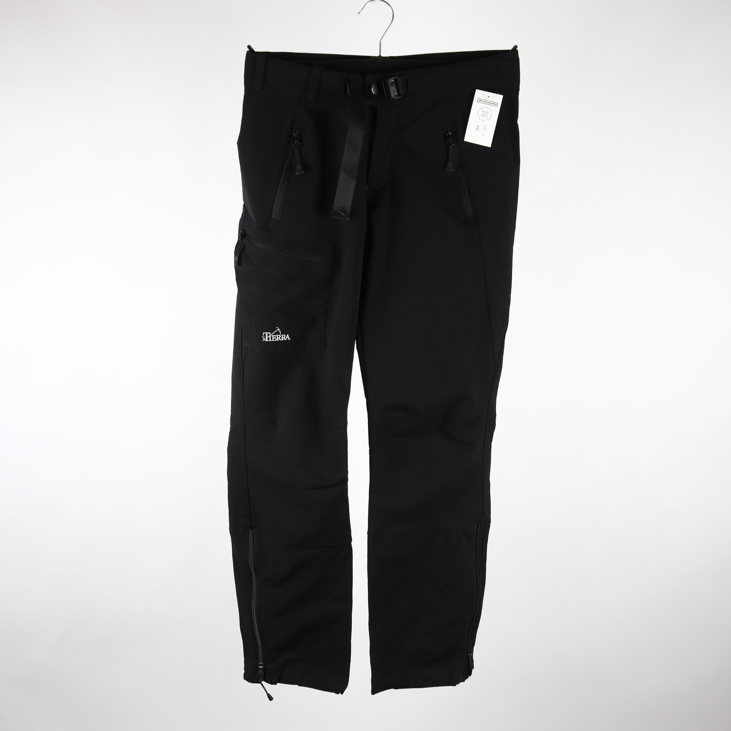 Friluftsbyxor, Tierra, svart, stl. S