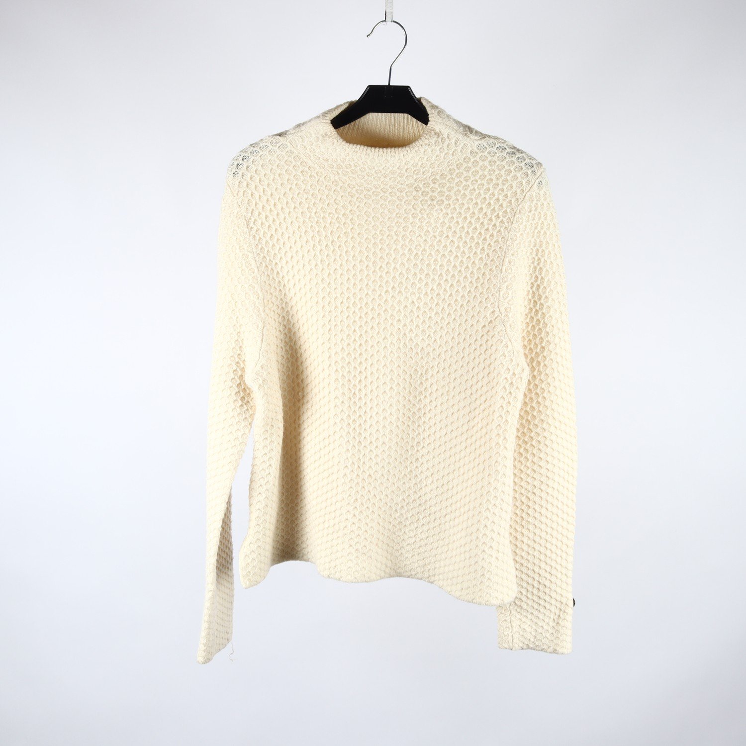 Tröja, Busnel, offwhite, merino ull, stl. 40