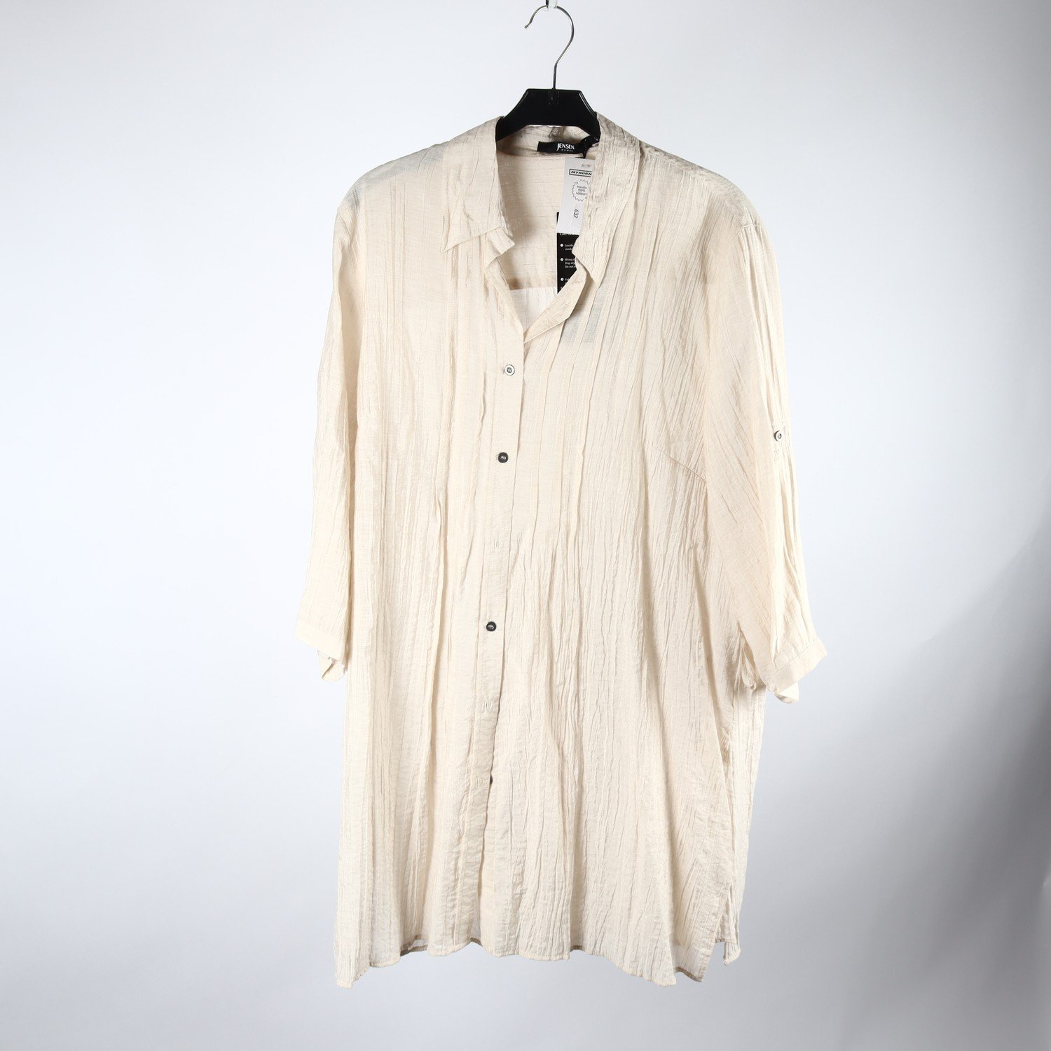 Blus, Jensen, beige, stl. 42