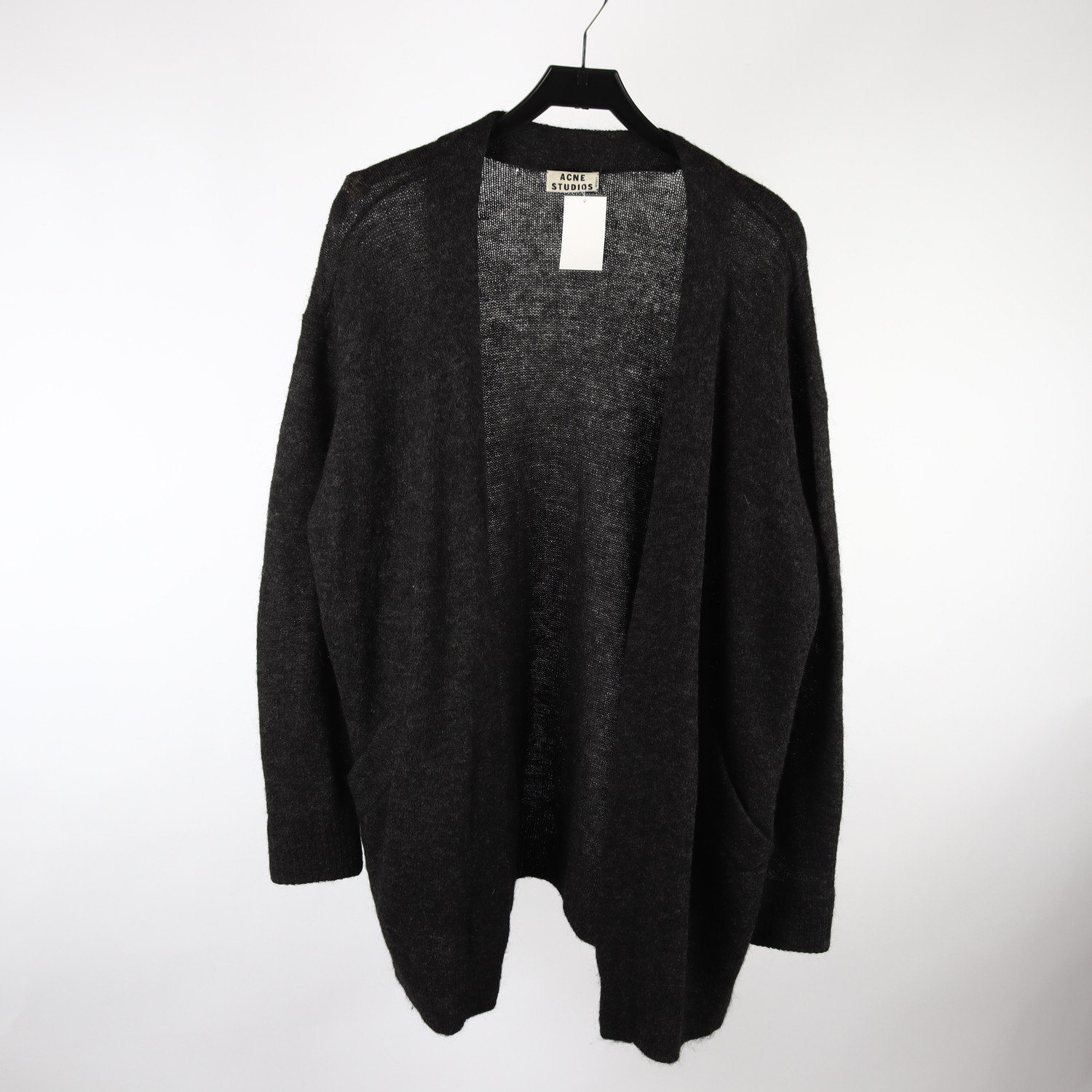 Kofta, Acne Studio, grå, ull, kid mohair, stl. XS
