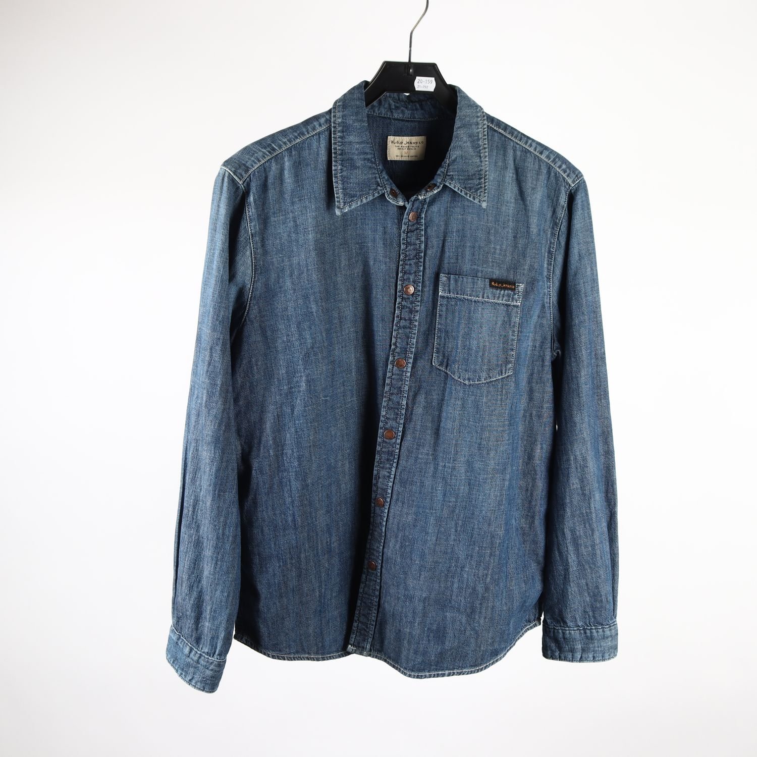 Jeansskjorta, Nudie Jeans, stl. M