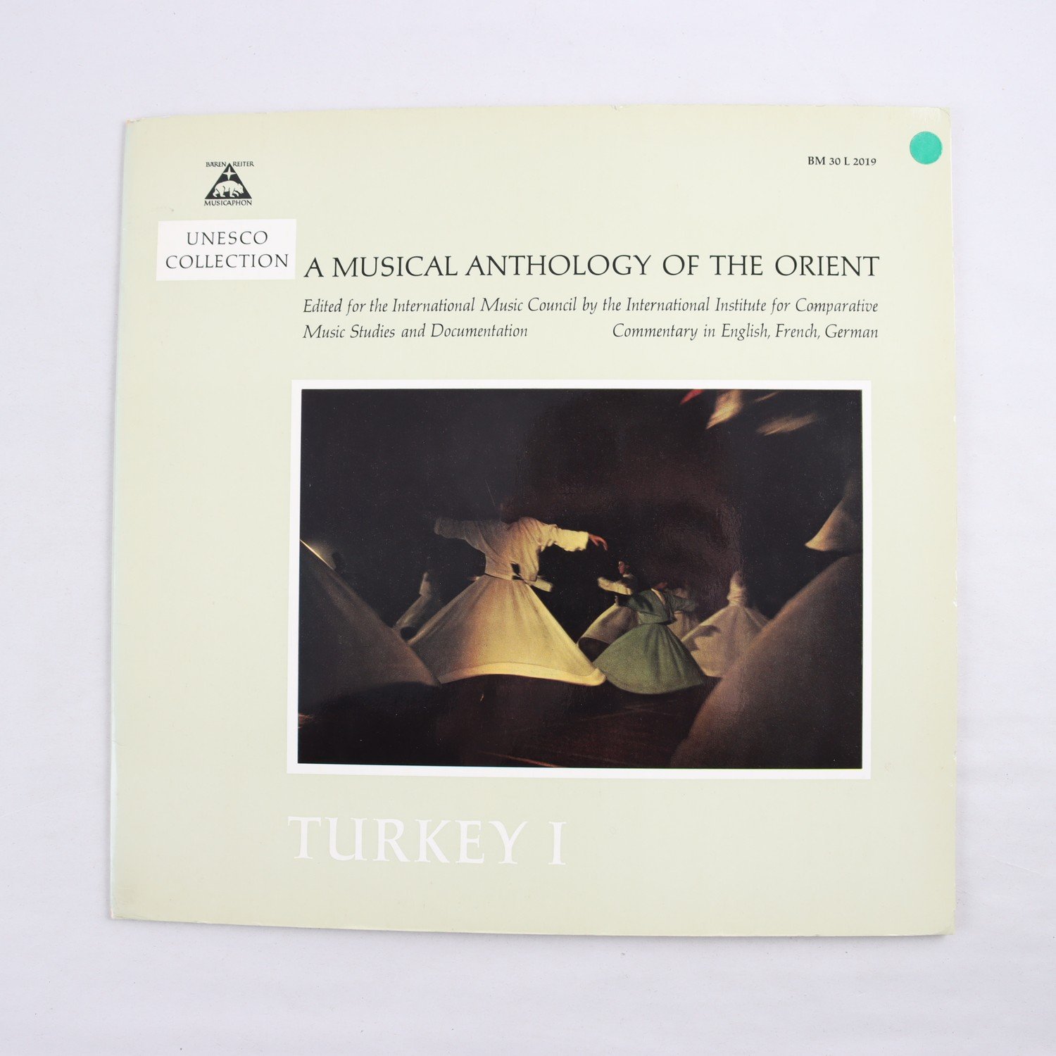 LP V/A, A Musical Anthology of the Orient, Turkey I & II