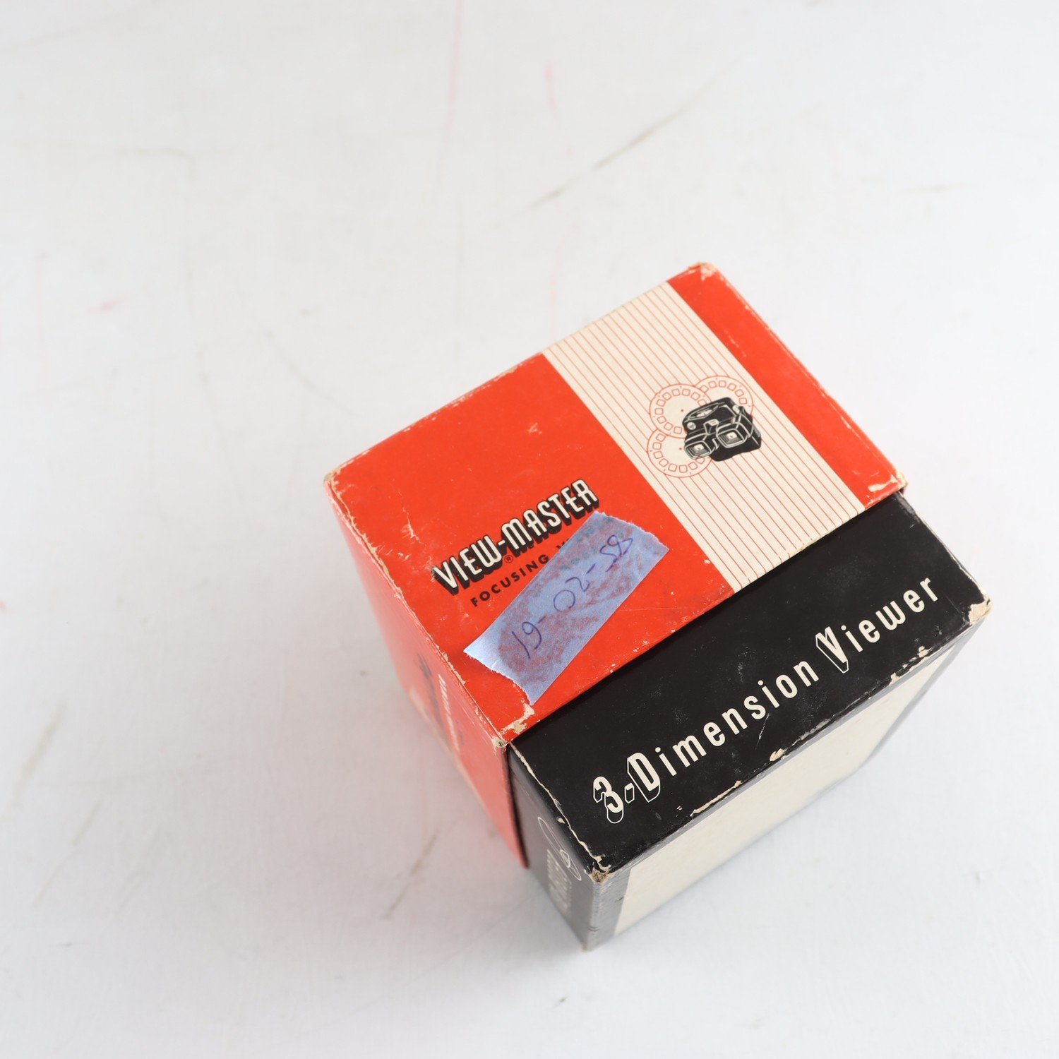 View-master, med tillbehör.