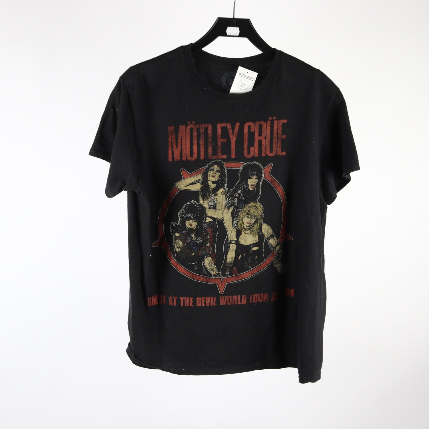 T-shirt, Mötley Crüe, svart, stl. L