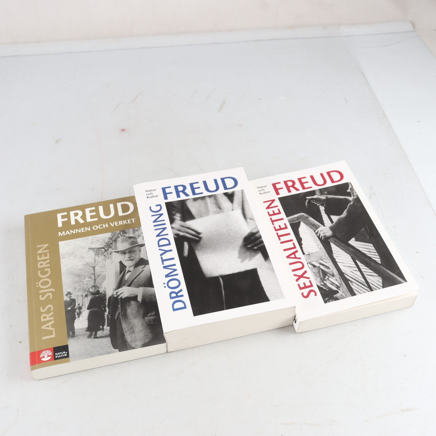 Sigmund Freud, bokpaket med 3 volymer