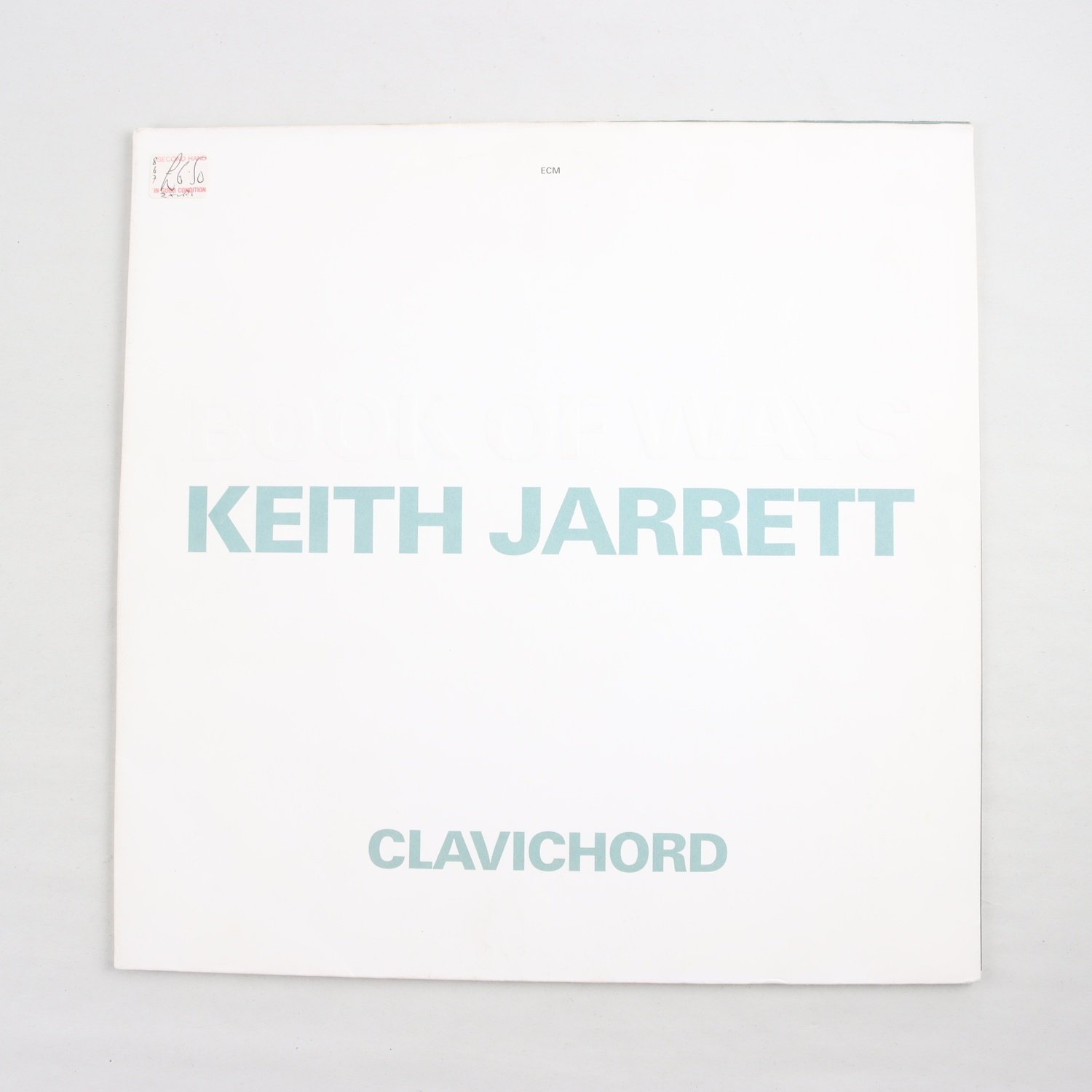 LP Keith Jarrett, Book Of Ways