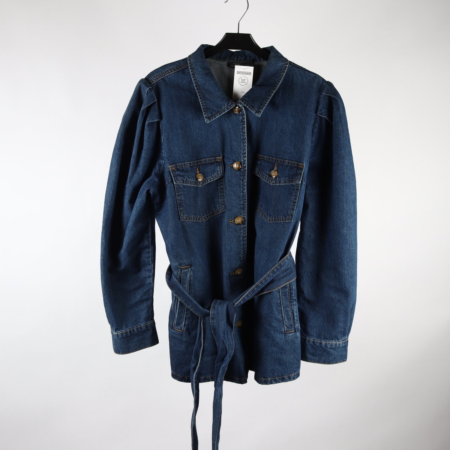 Jeansjacka, KappAhl, blå, stl. L