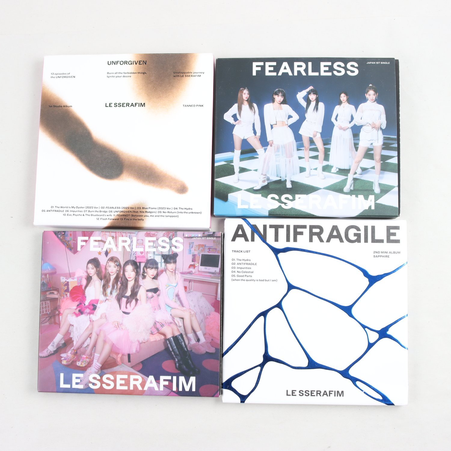 CD Le Sserafim, 8 upplagor