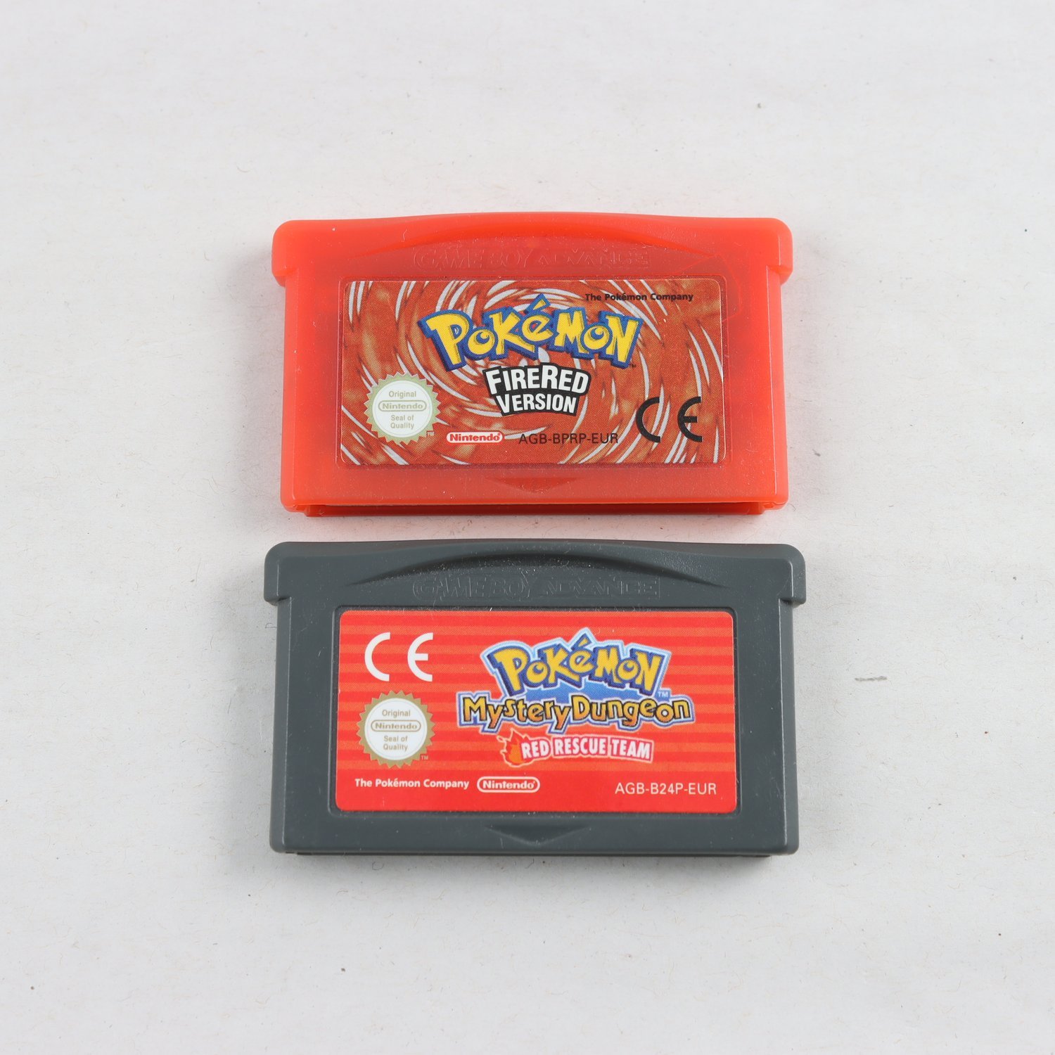 Spel, gameboy Advance, Pokemón fire red version & pokemón mystery version