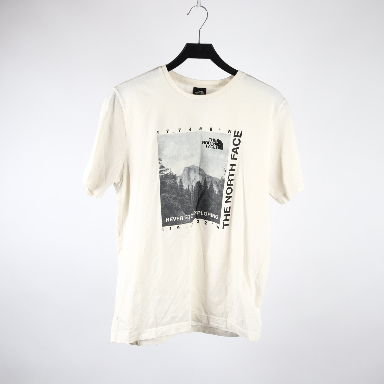 T-shirt, The North Face, vit, stl M