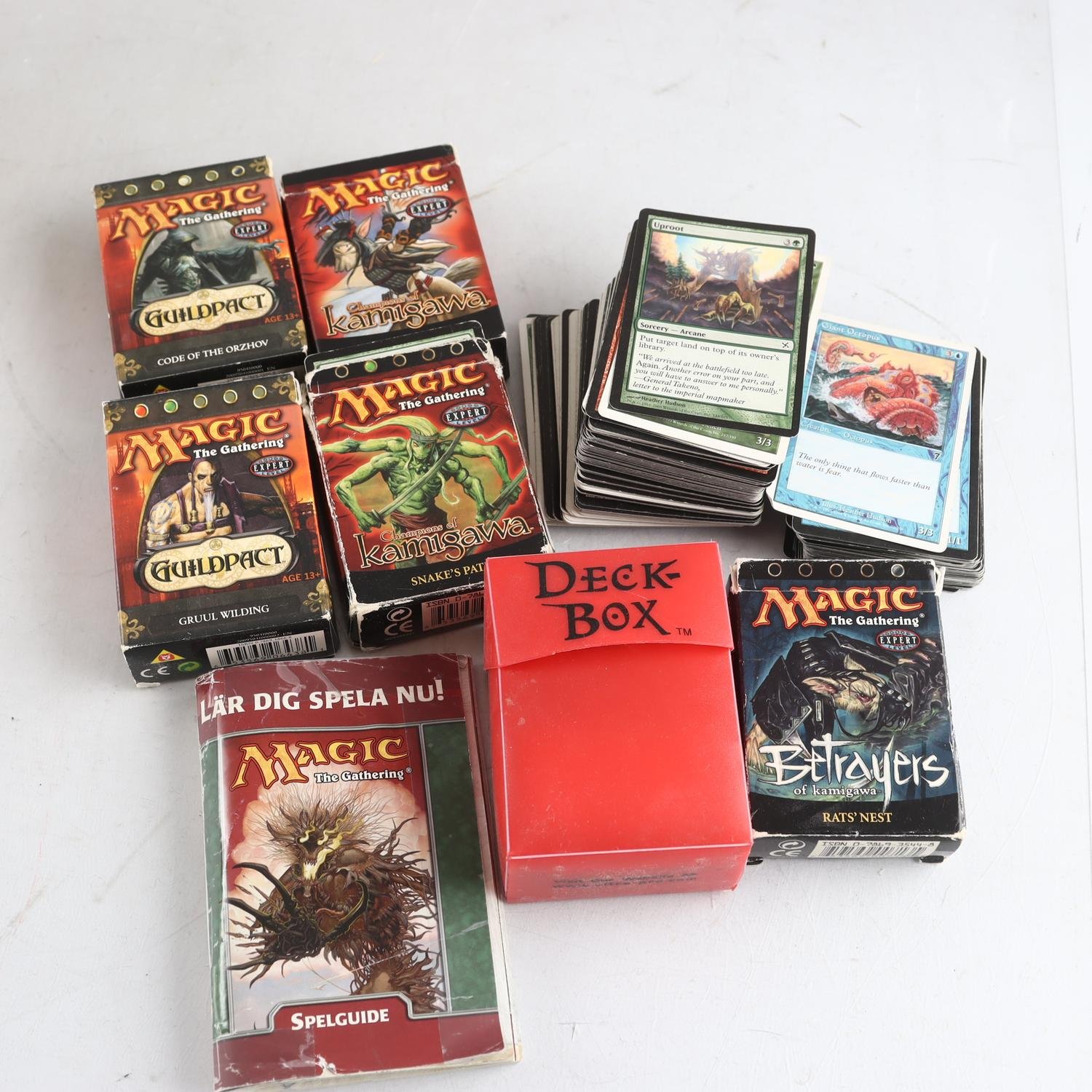 Spelkort, Magic cards, blandat.