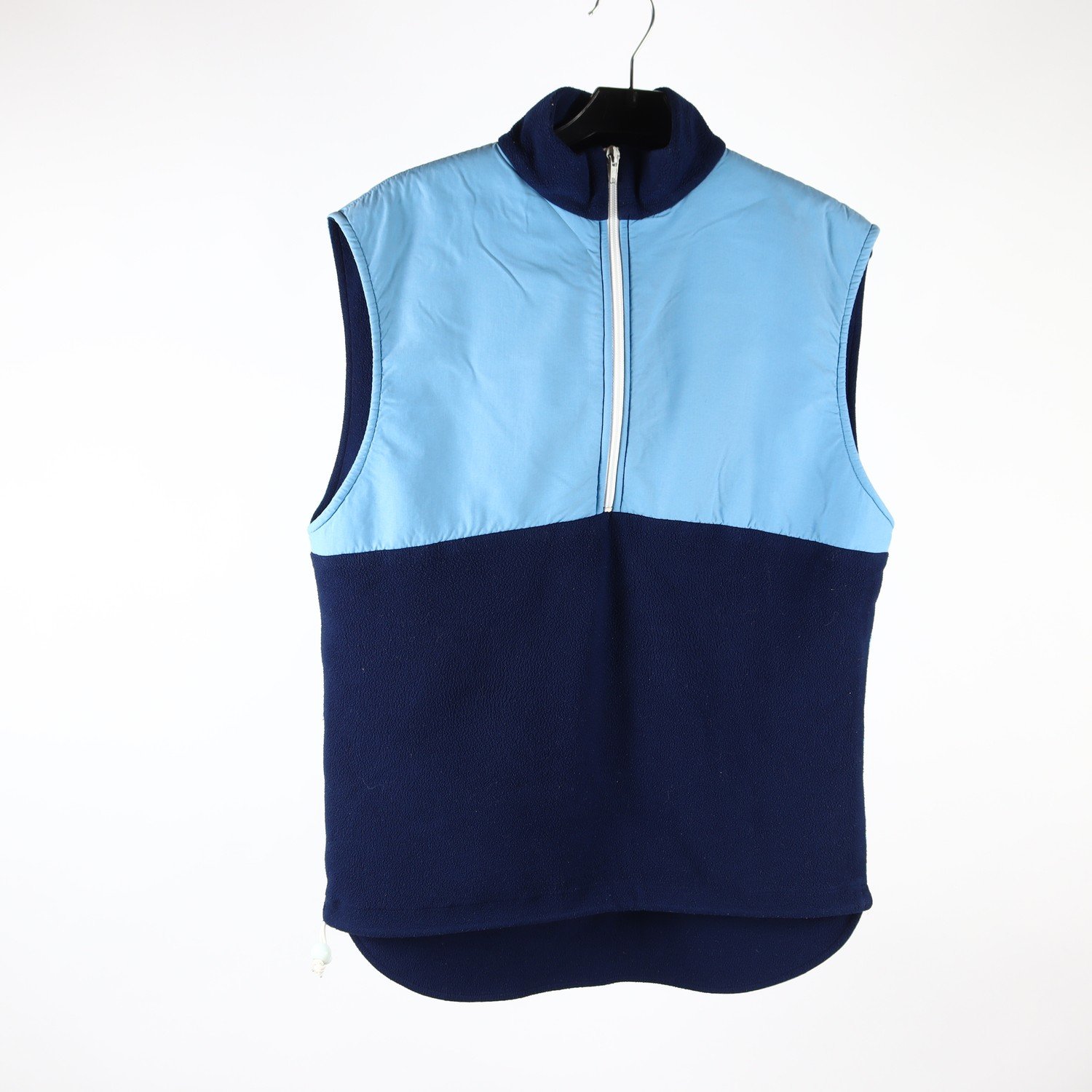 Väst, New Wave, blå, fleece, stl. ca. S