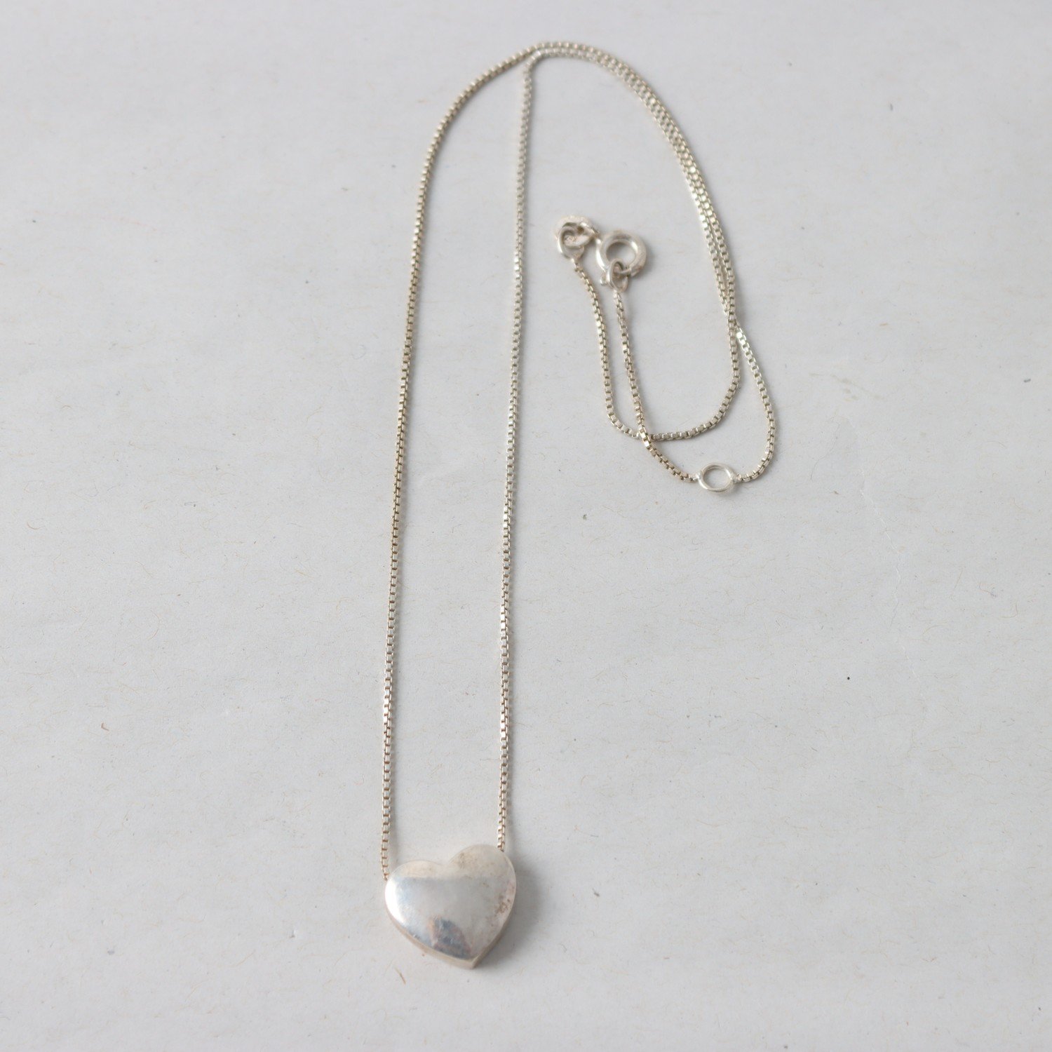 Halsband & Hänge, Silver, Vikt: 4g