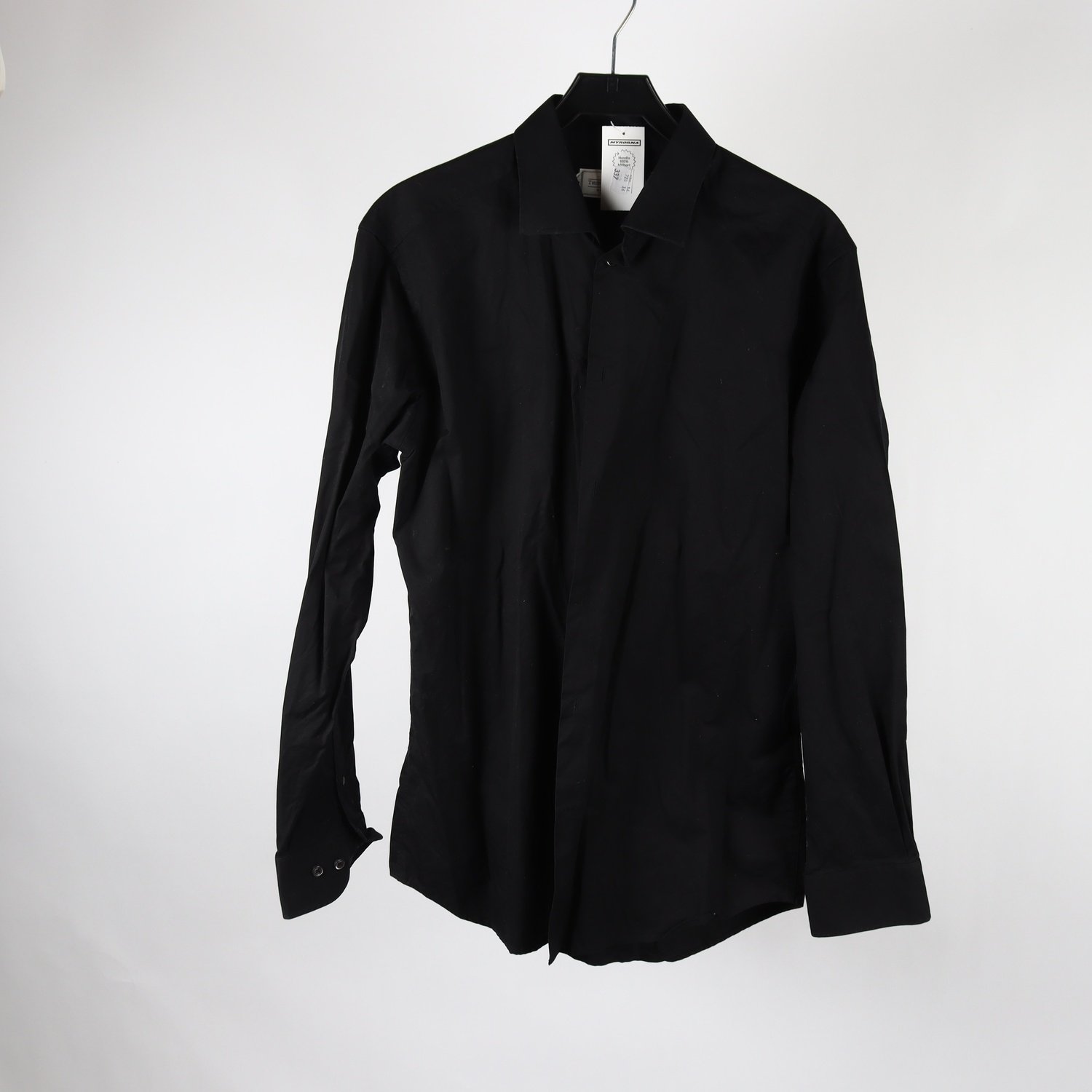 Skjorta, These Glory Days, svart, slim fit, stl. XL
