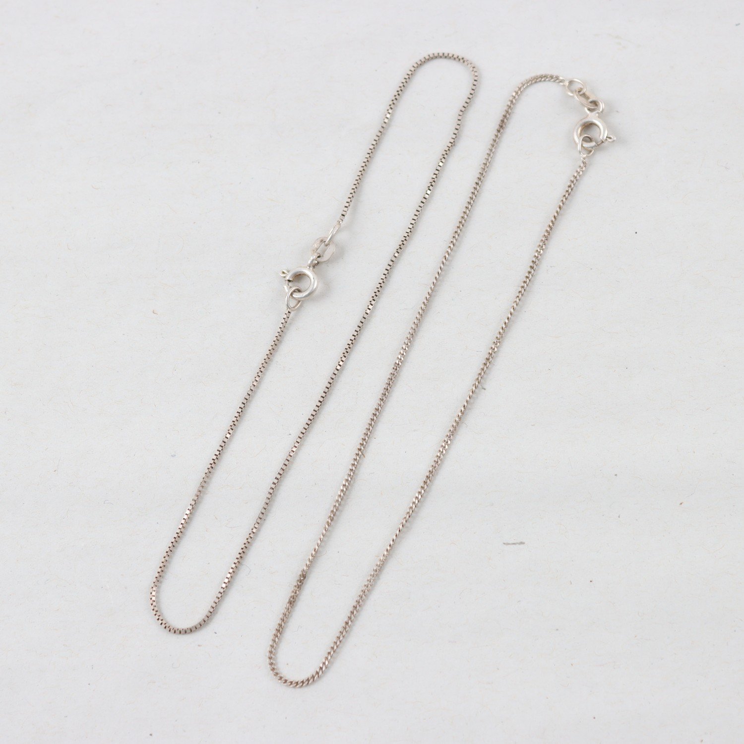 Armband / fotlänkar, Silver, Brv: 2,4g