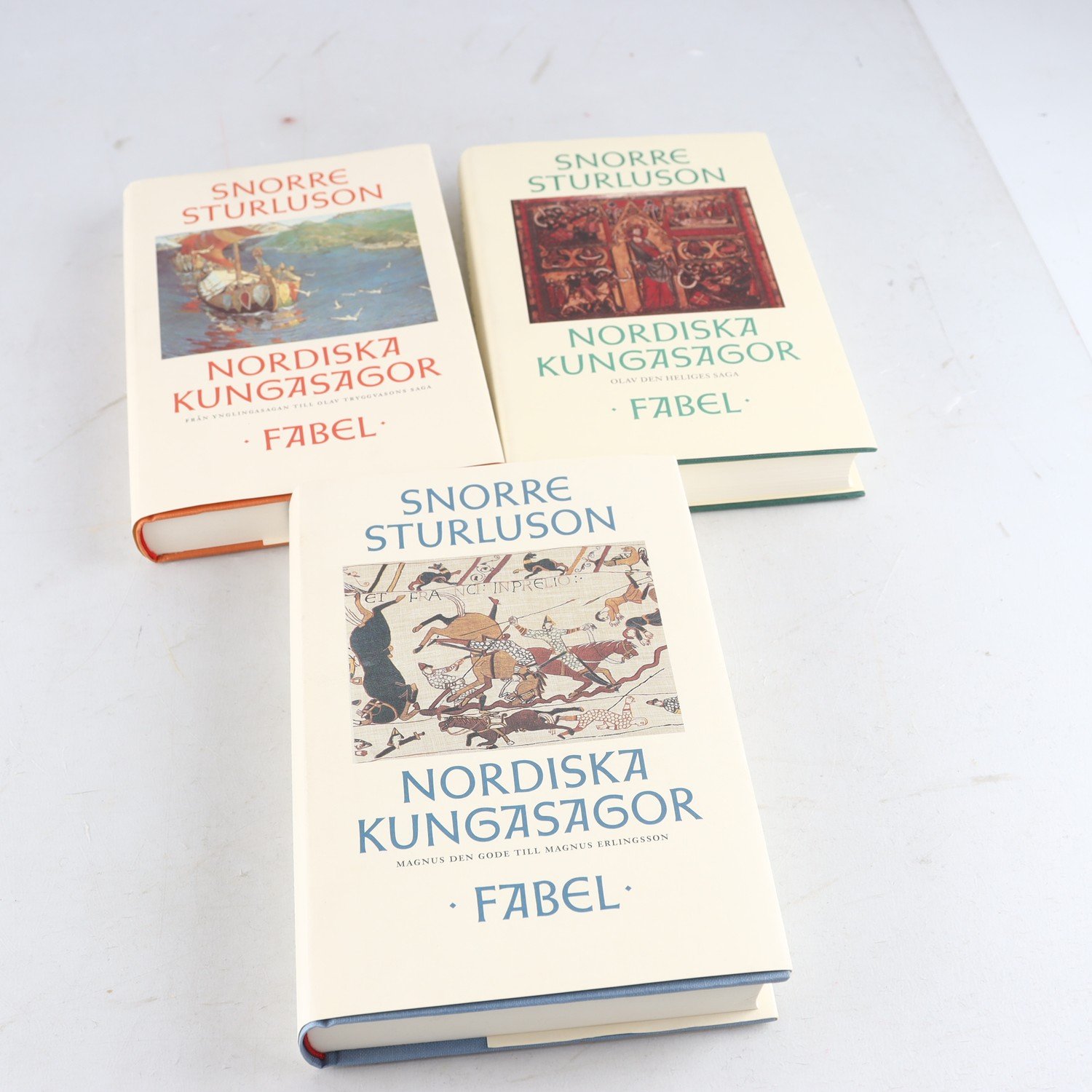 Snorre Sturluson, Nordiska kungasagor, Vol. 1-3