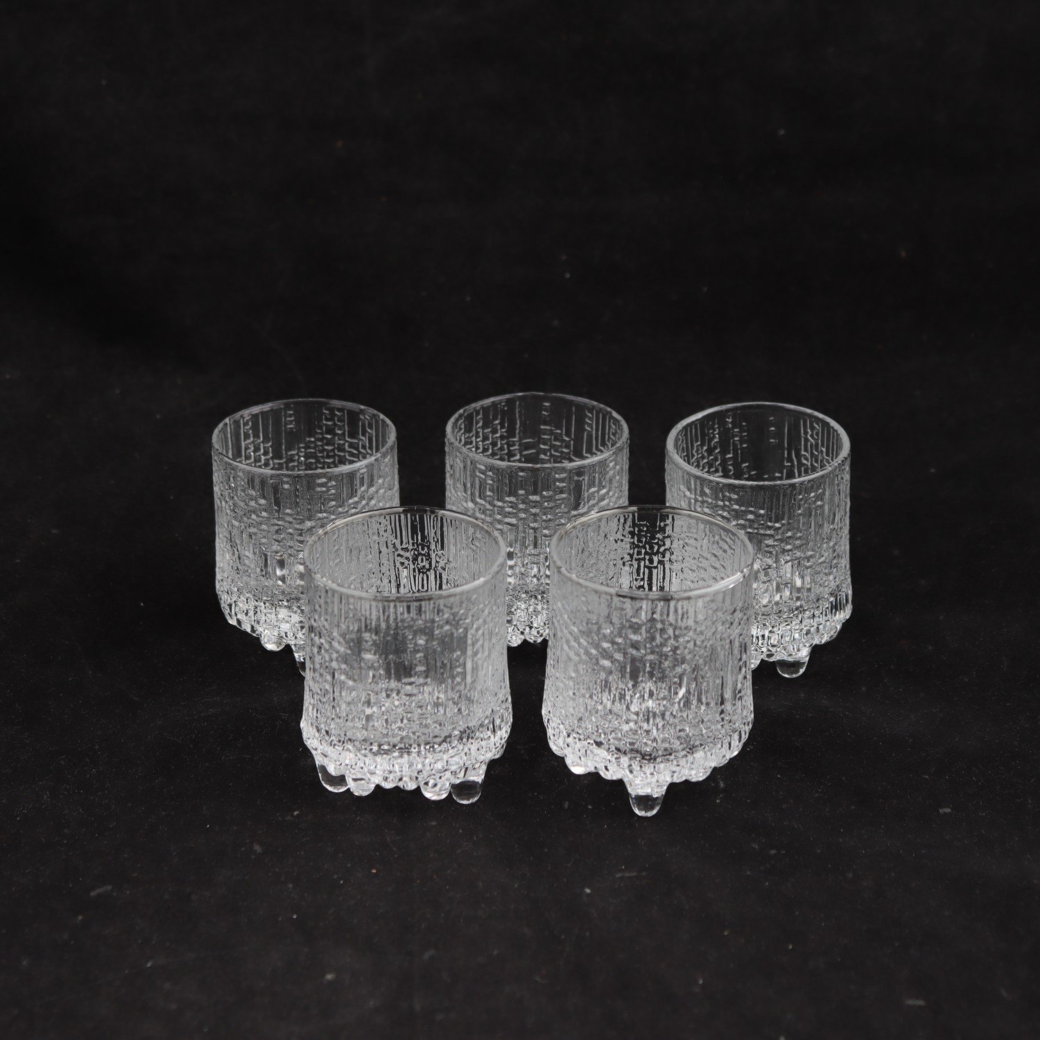 Snapsglas, Iittala, Ultima thule, 5 st. Samfraktas ej.