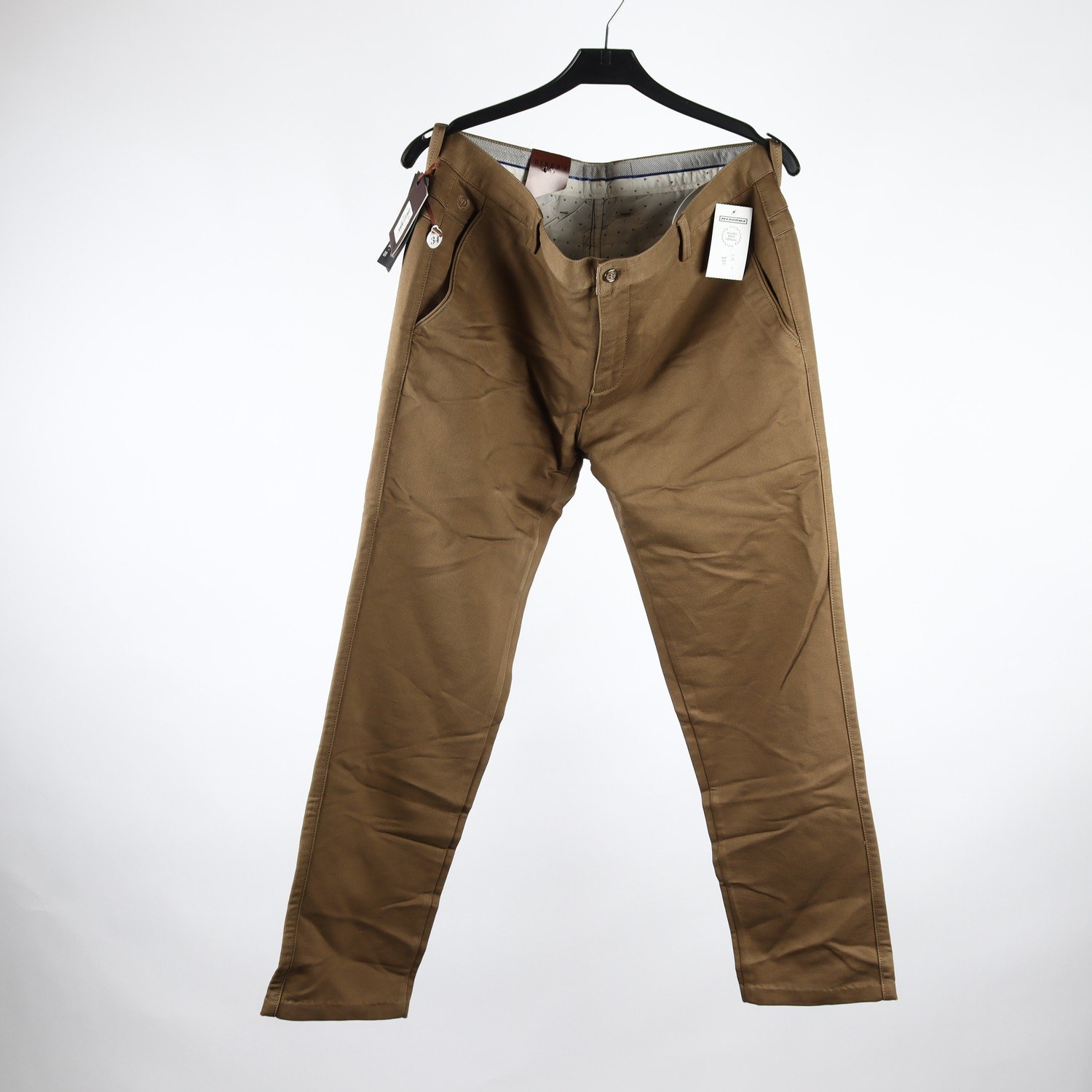 Byxor, Diners, beige, stl. 34