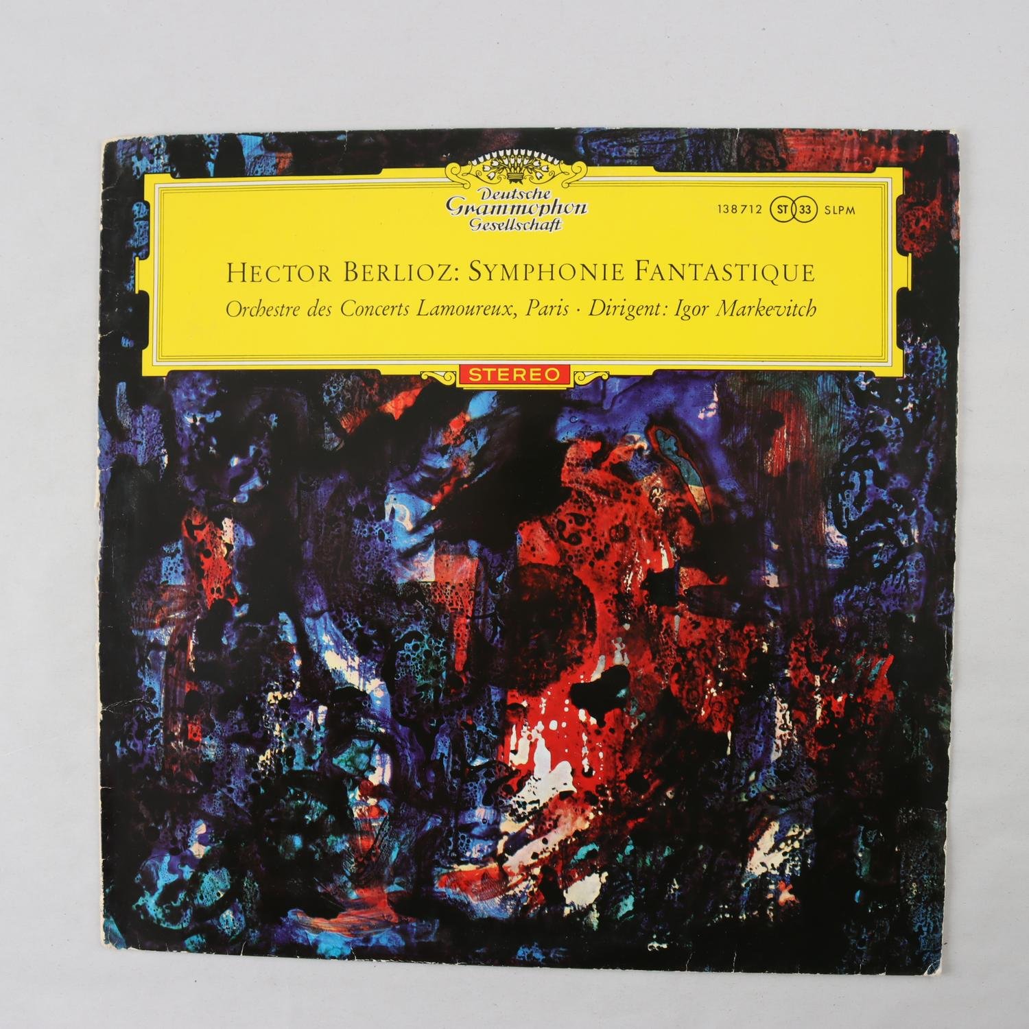 LP Hector Berlioz, Orchestre Des Concerts Lamoureux, Igor Markevitch,