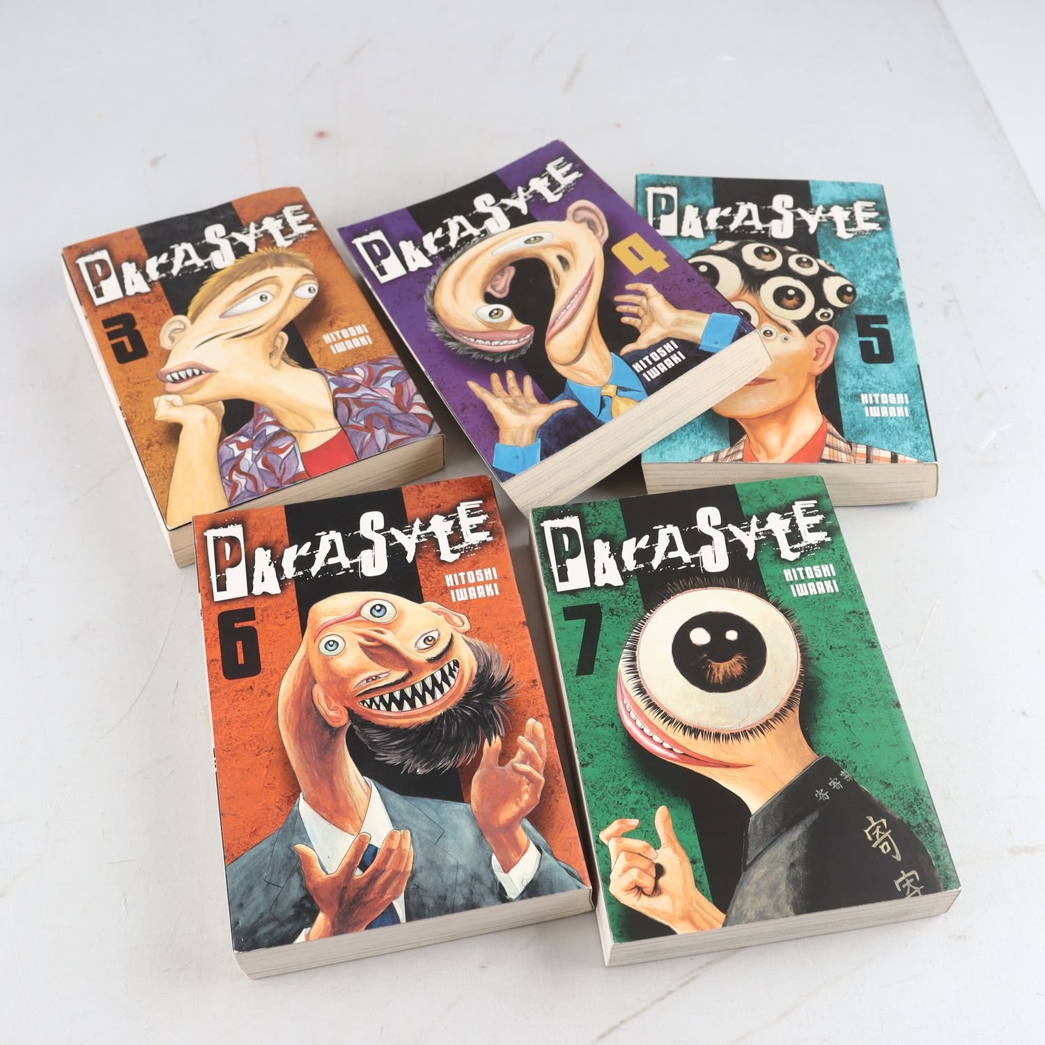 Parasyte, Hitoshi Iwaaki, Vol. 3-7