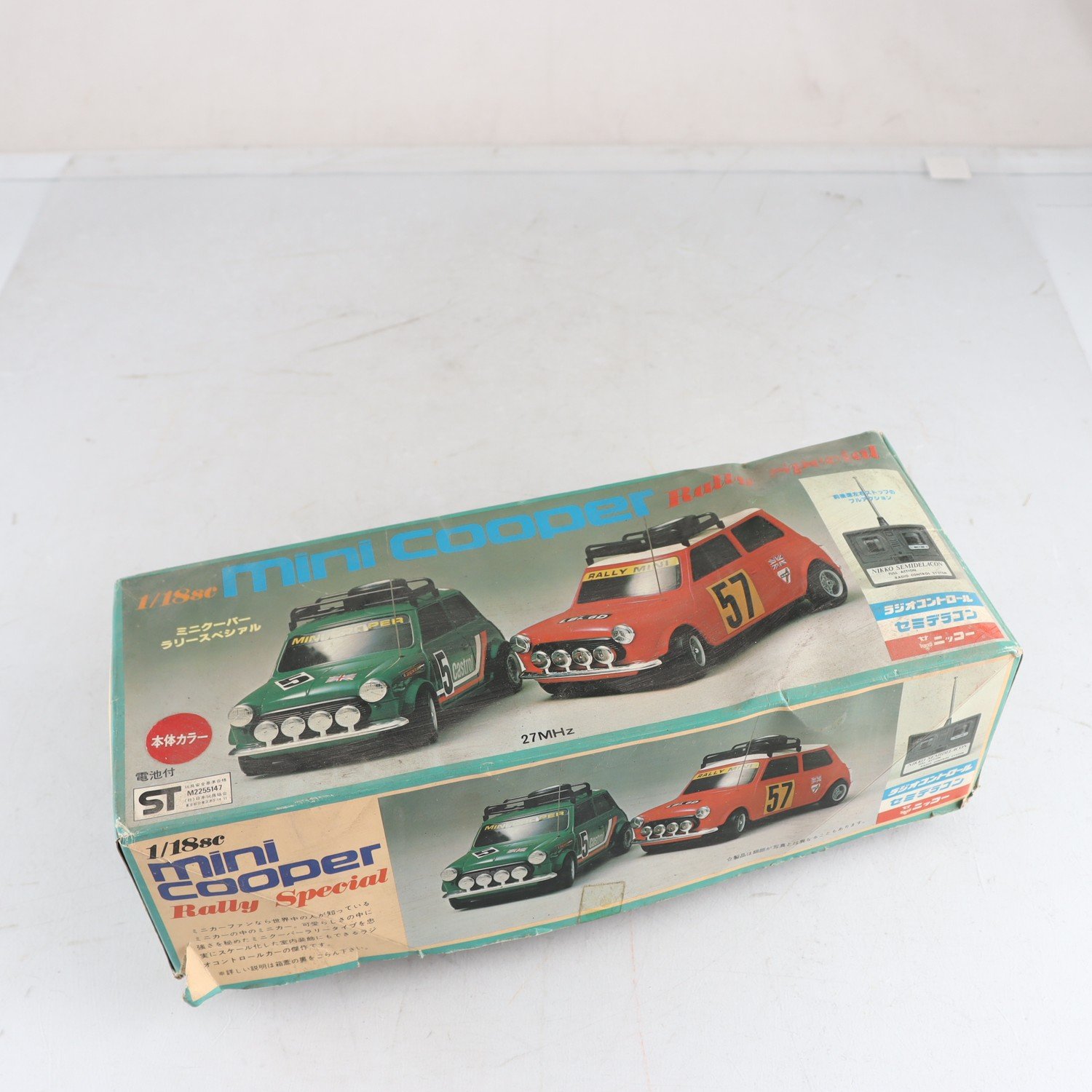 Radiostyrd bil, Mini cooper, rally special, 80 talet.