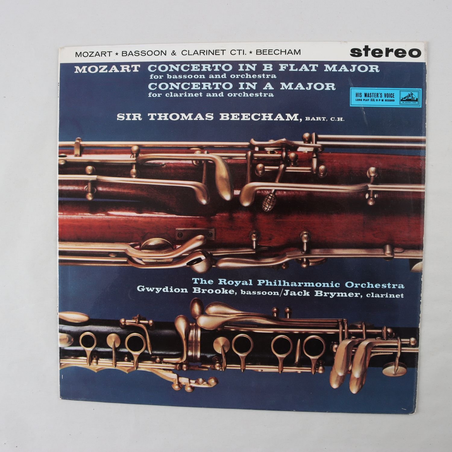 LP Mozart, Sir Thomas Beecham, The Royal Philharmonic Orchestra,