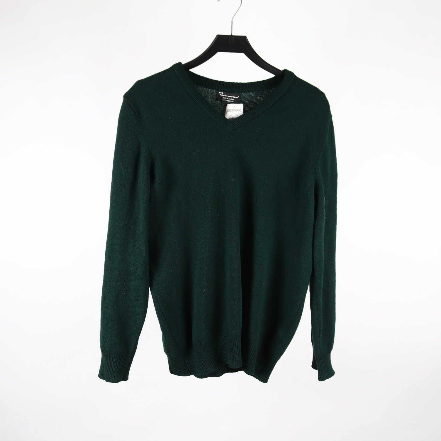 Tröja, Hawick Knitwear, Scotland, lammull, stl. M