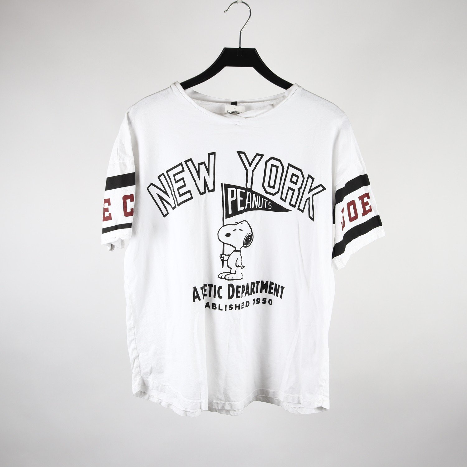 T-shirt, Peanuts, vit, stl. M/L