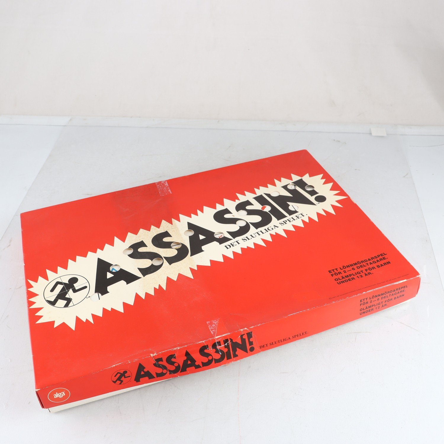Spel, Assassin, alga. Samfraktas ej.