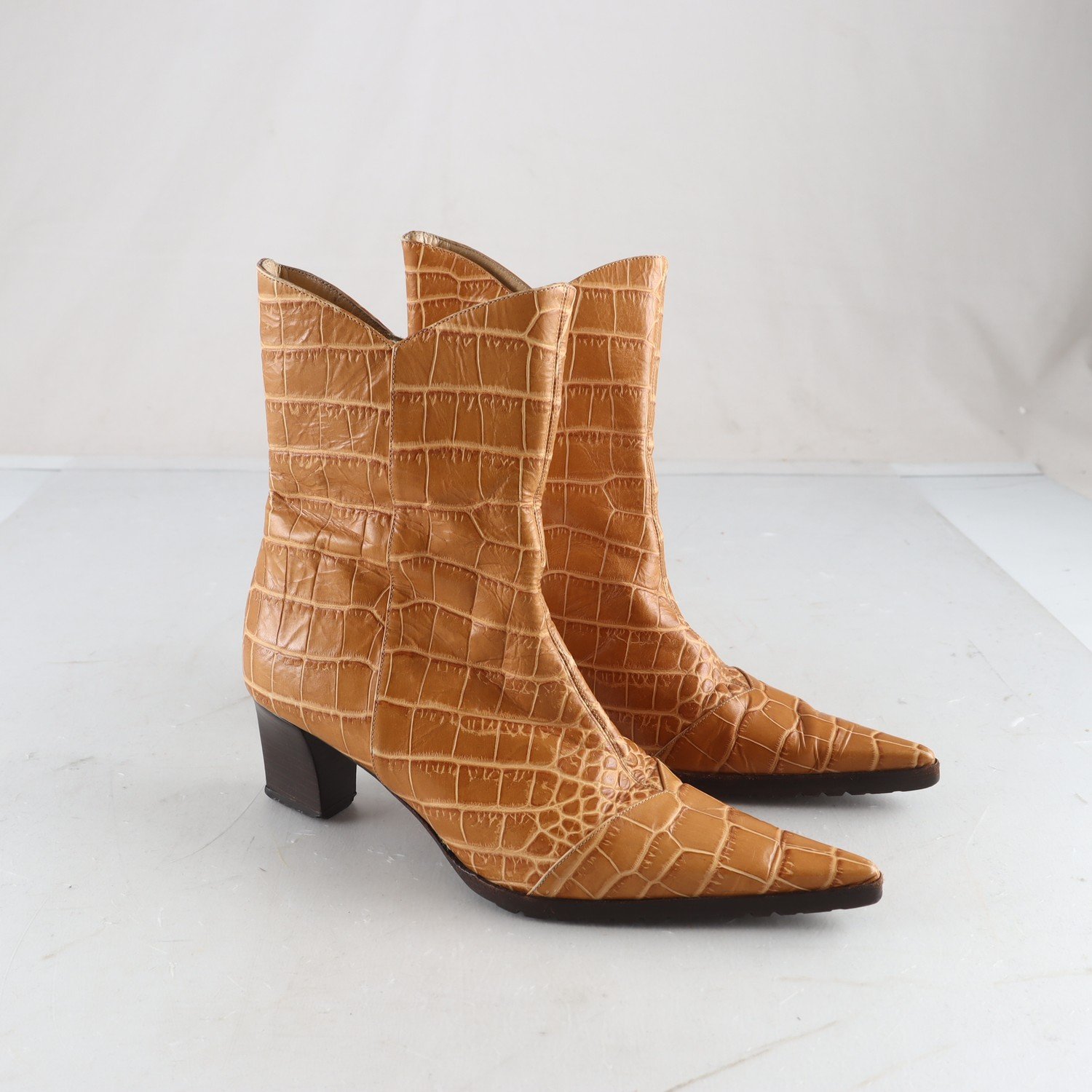 Boots, Gerutti, läder, stl. 36.5