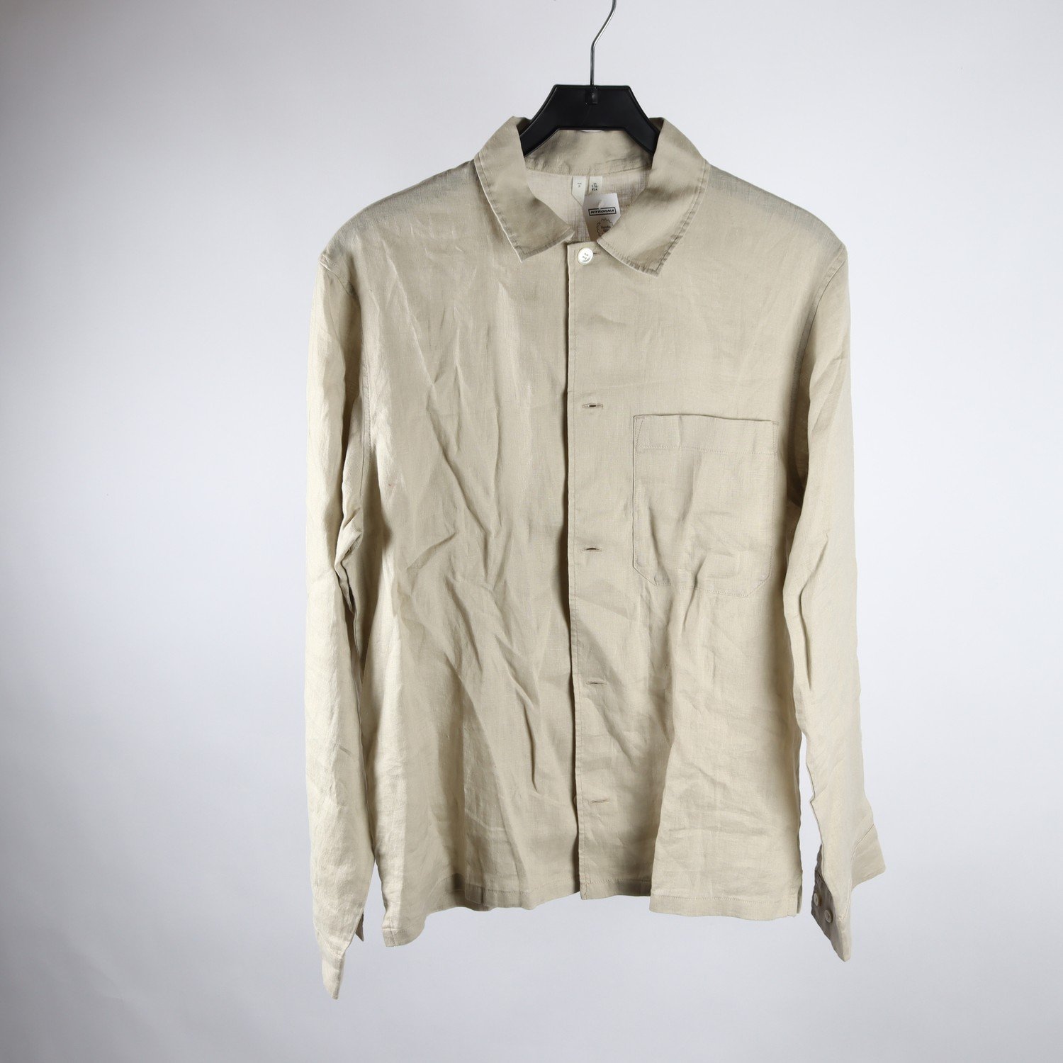 Skjorta, Arket, beige, lin, stl. S