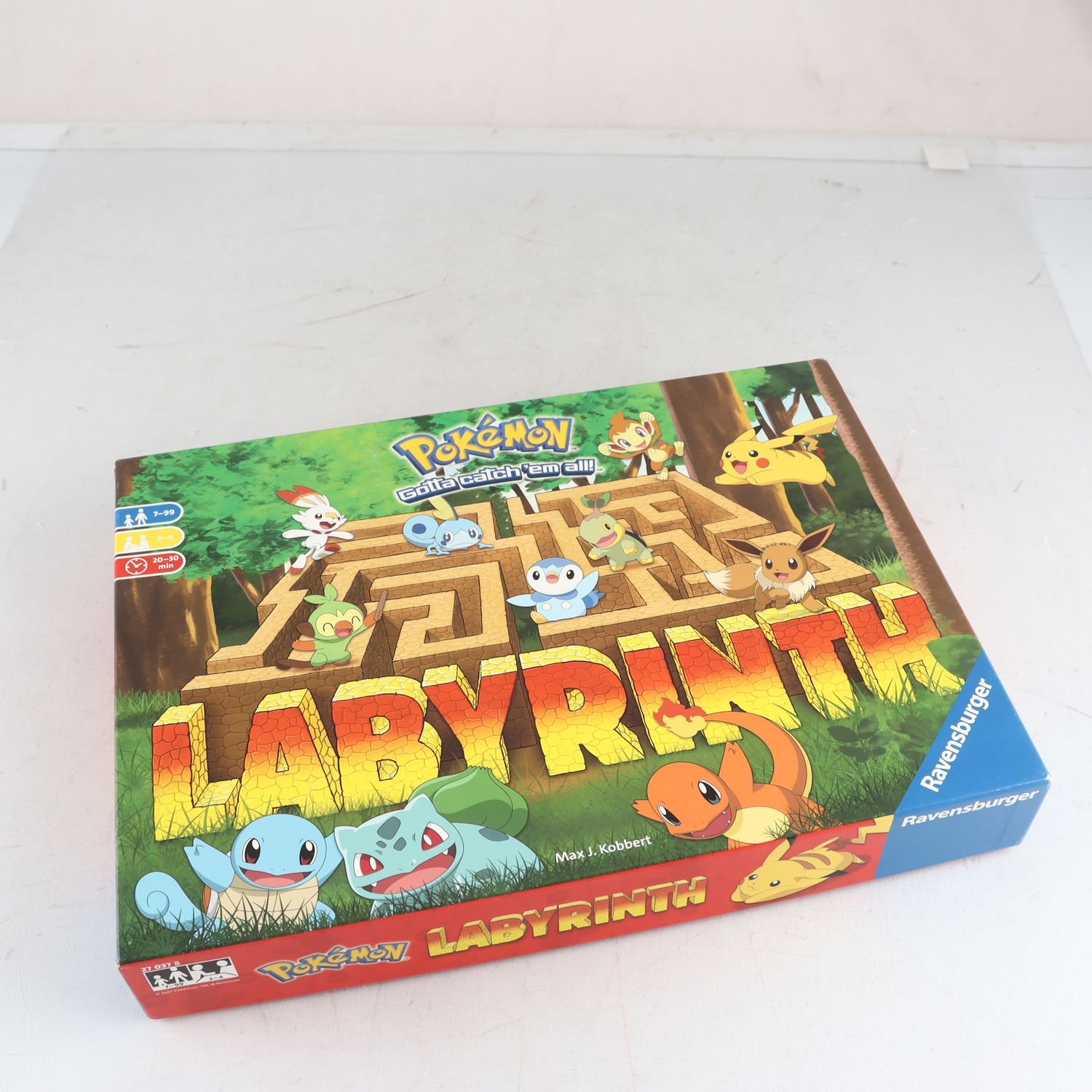 Spel, Labyrinth-pokemon, Ravensburger.