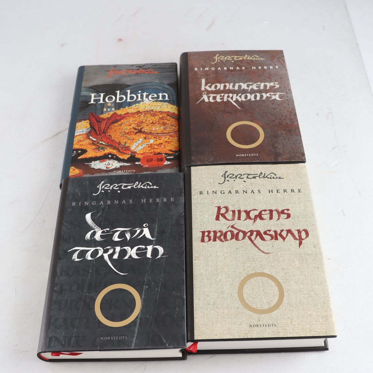 J.R.R. Tolkien, Sagan om Ringen-trilogin + Hobbiten