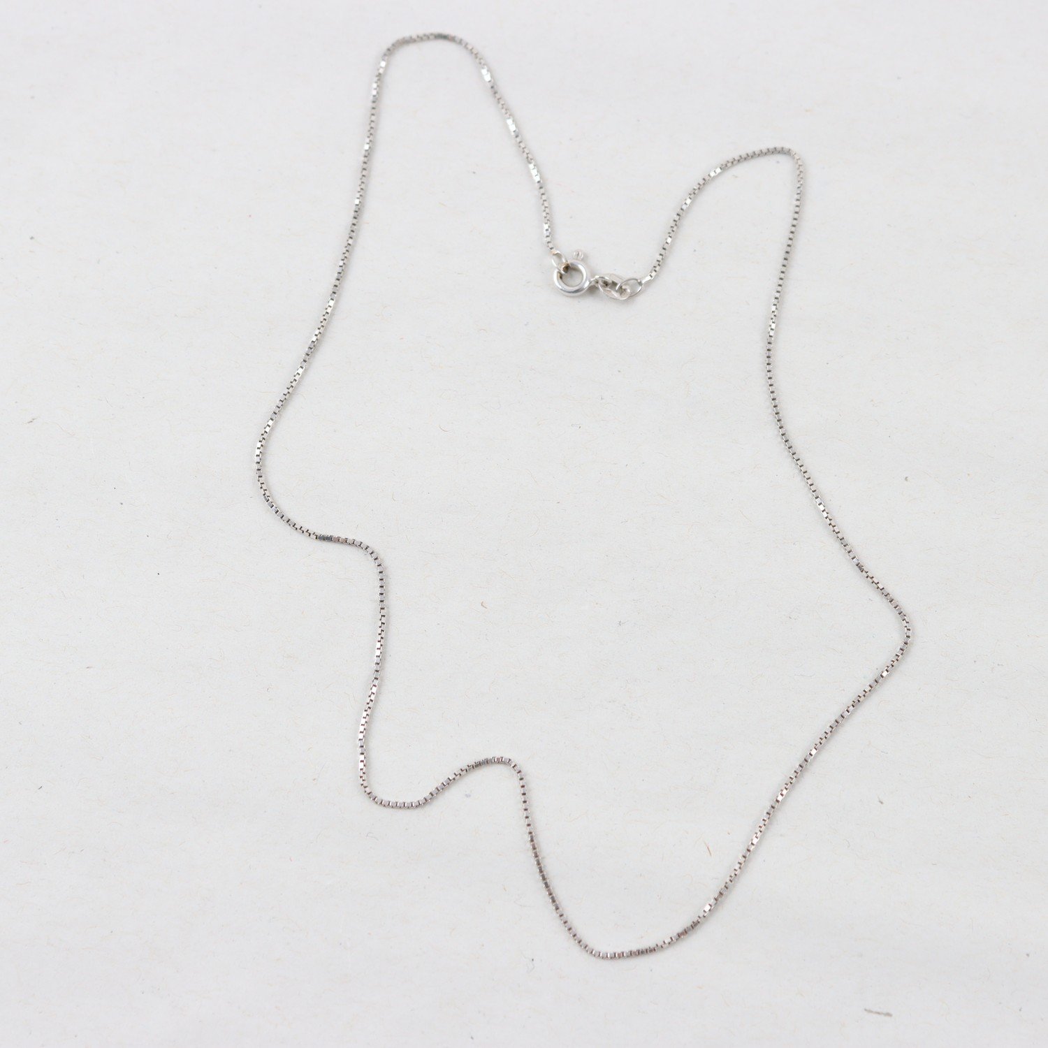 Halsband, venezia, Vitt Guld 18k, Vikt: 2,2g