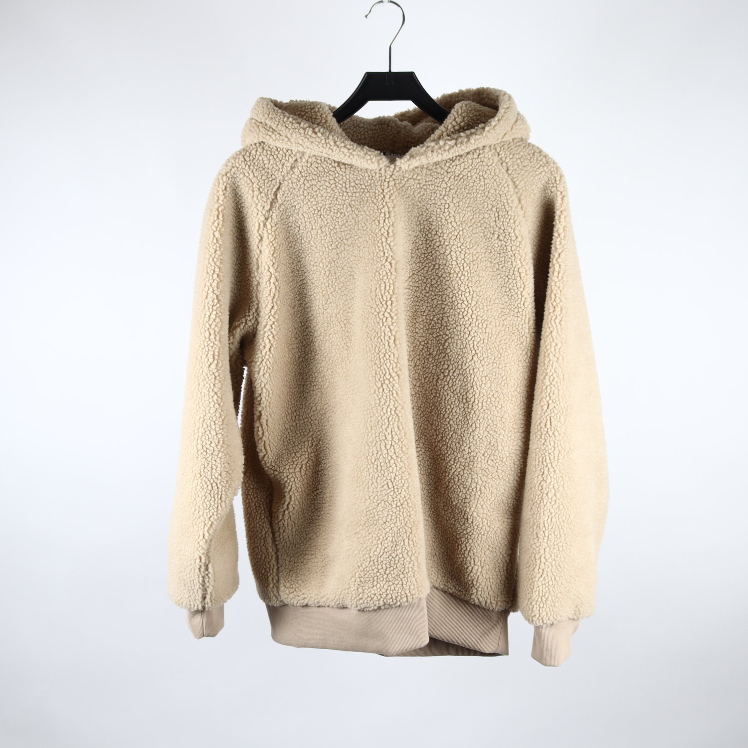 Teddytröja, Urban Classics, beige, pile, stl. L