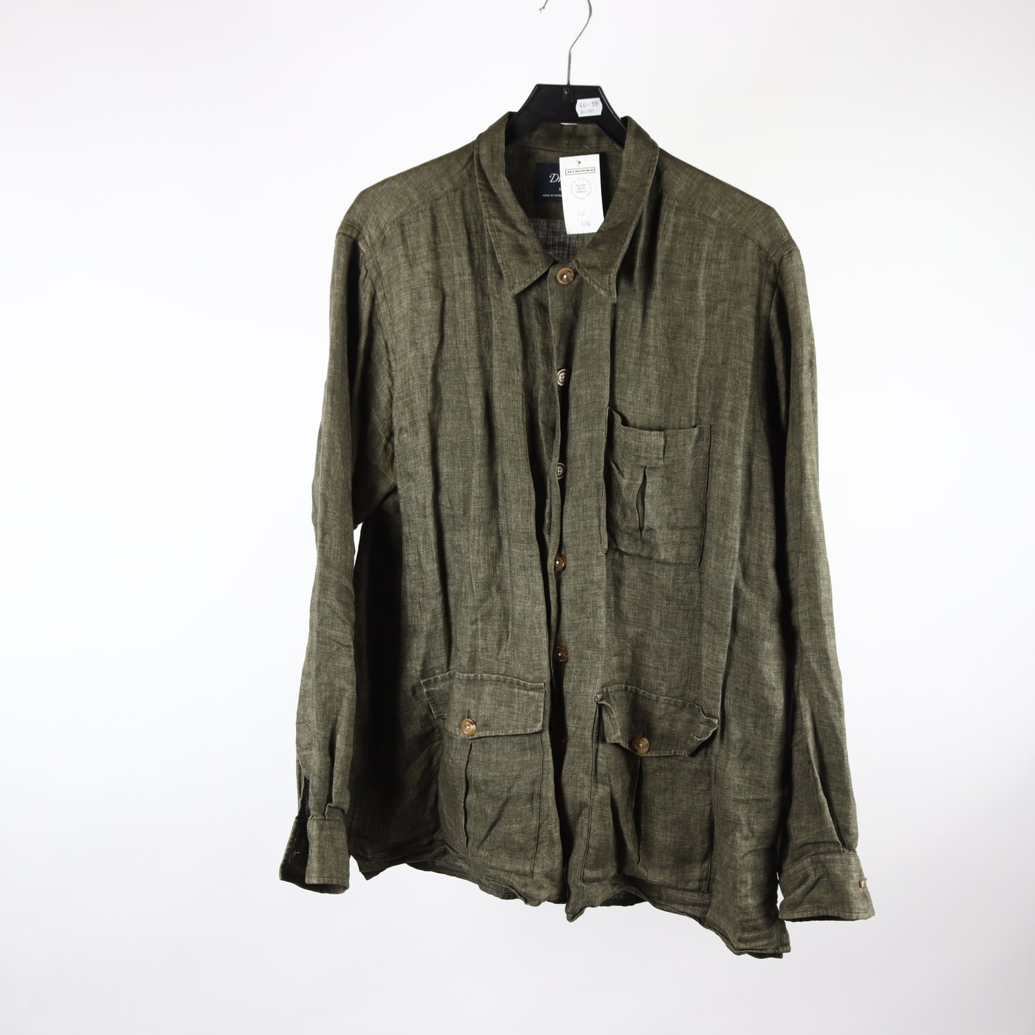 Overshirt, Drakès, grön, stl. XXL