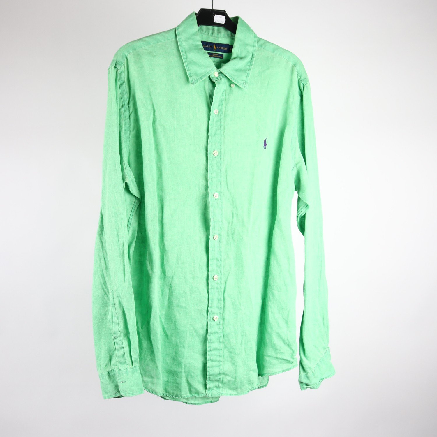 Skjorta, Ralph Lauren, 100% lin, stl. L